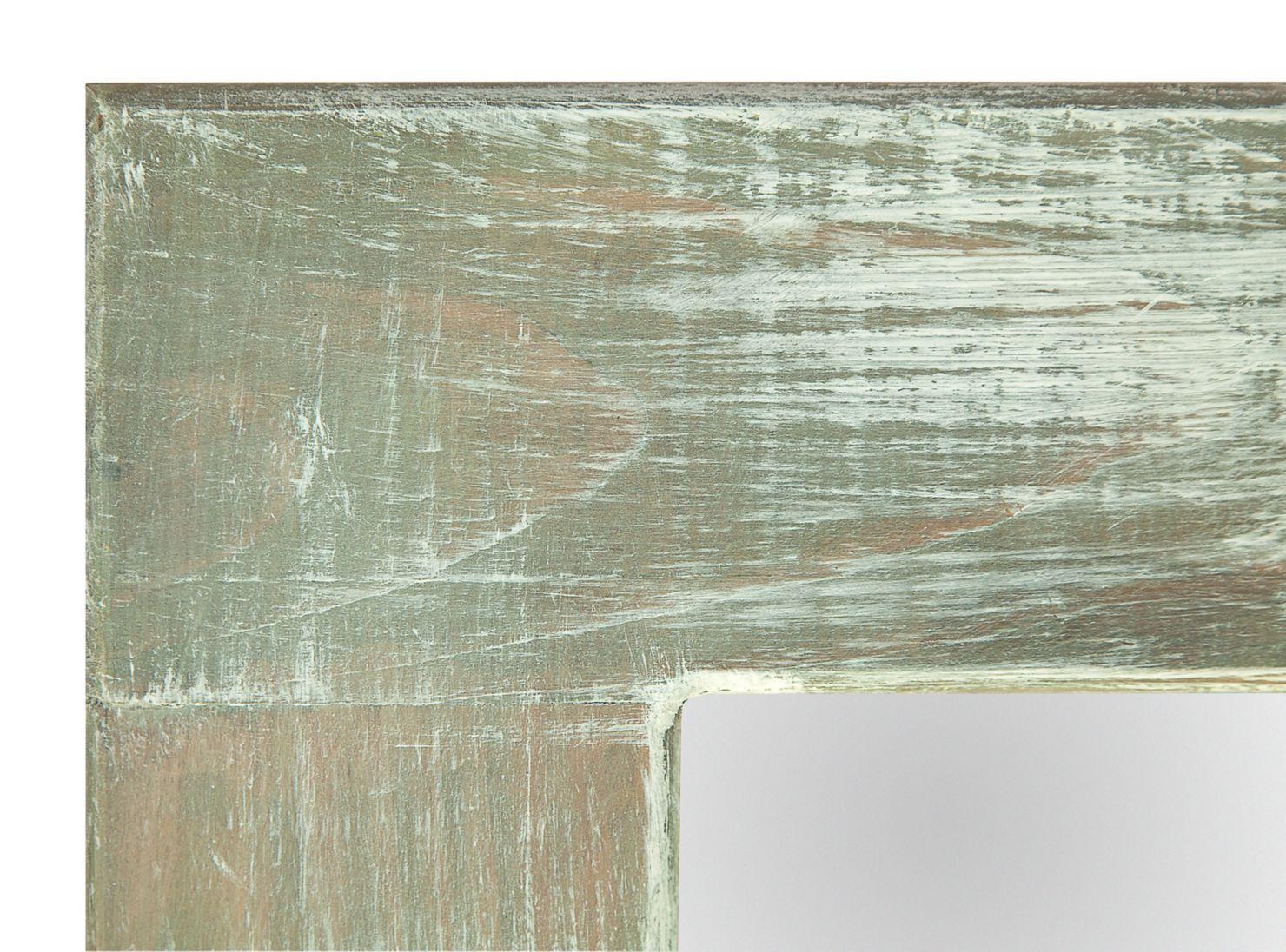 Espejo Ventana Perchero Lanalhue Gris 70 x 45 cm-1