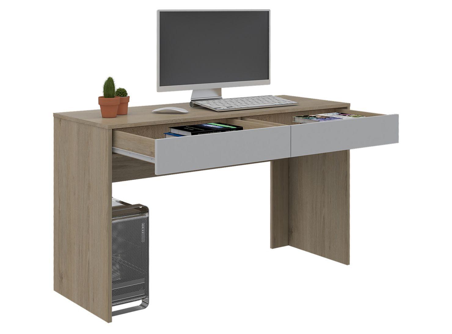 Escritorio TuHome Acre Rovere Blanco-3