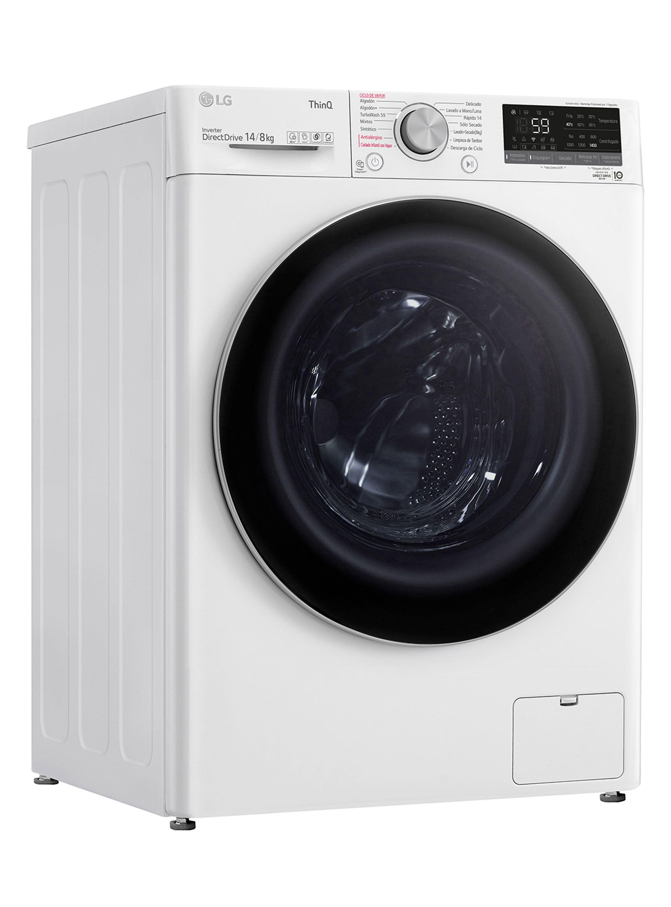 Lavadora-Secadora Carga Frontal 14/8 Kg WD14WVC4S6 AI DD-4