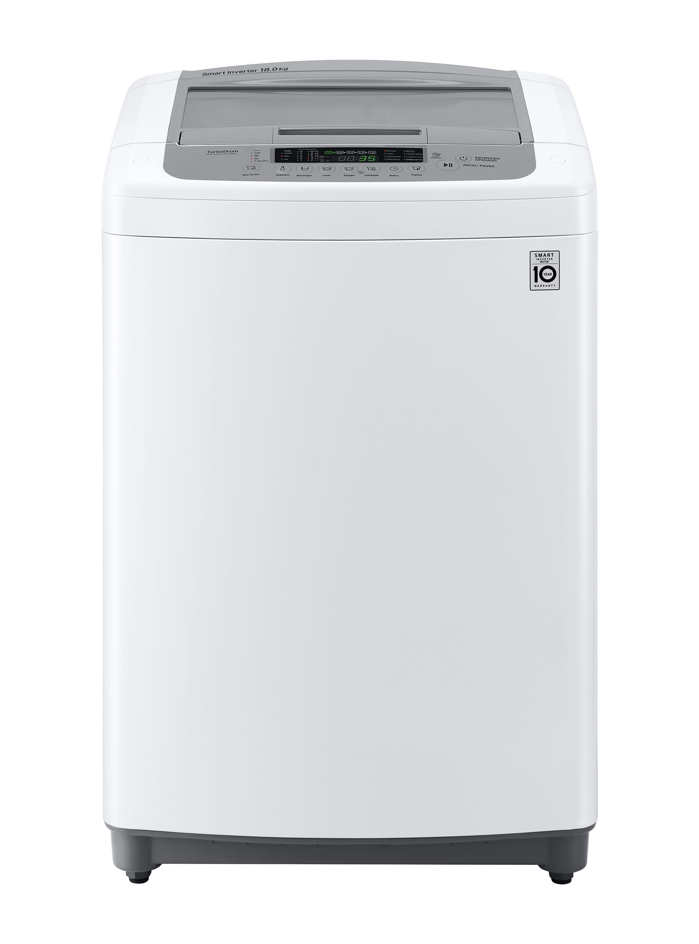 Lavadora Carga Superior 18 Kg WT18WPB Blanco-0