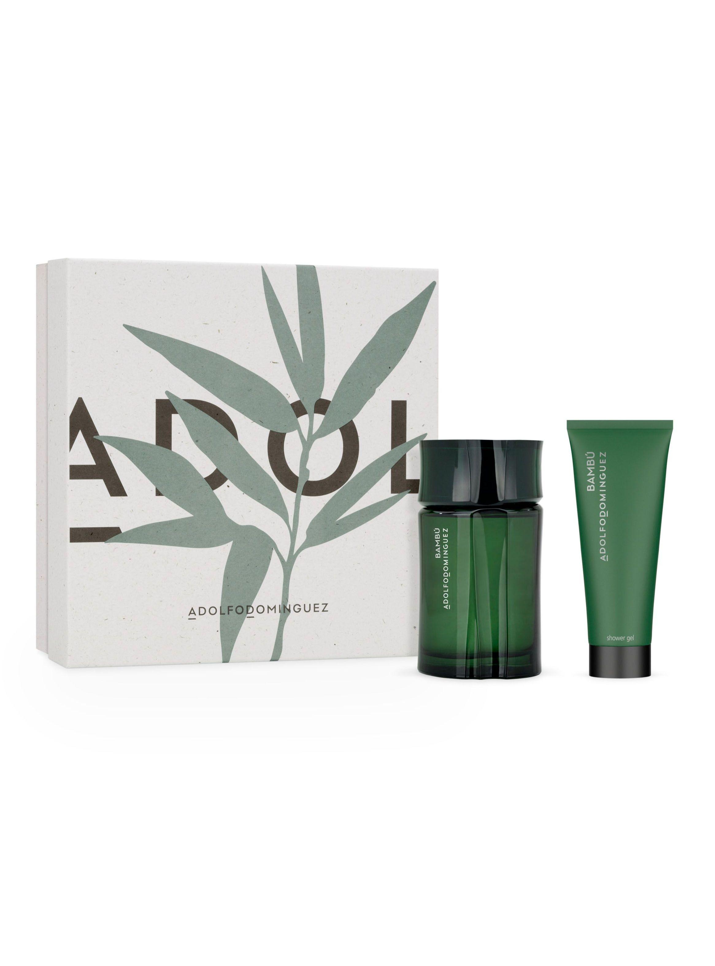 Set Perfume Bambú Man EDT 120 ml + Gel 75 ml-2