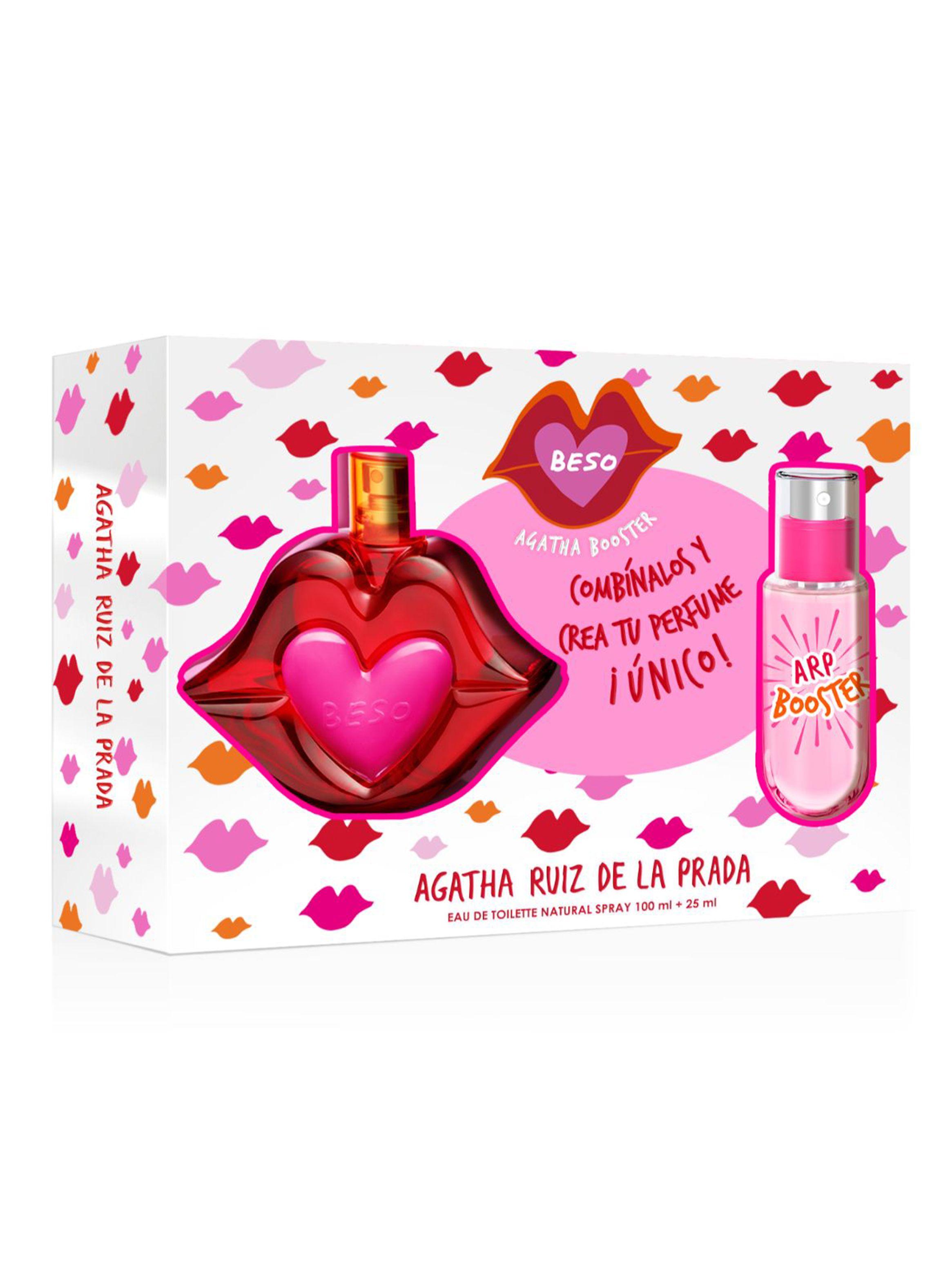 Set Perfume Beso EDT Mujer 100 ml + Booster 25 ml-0
