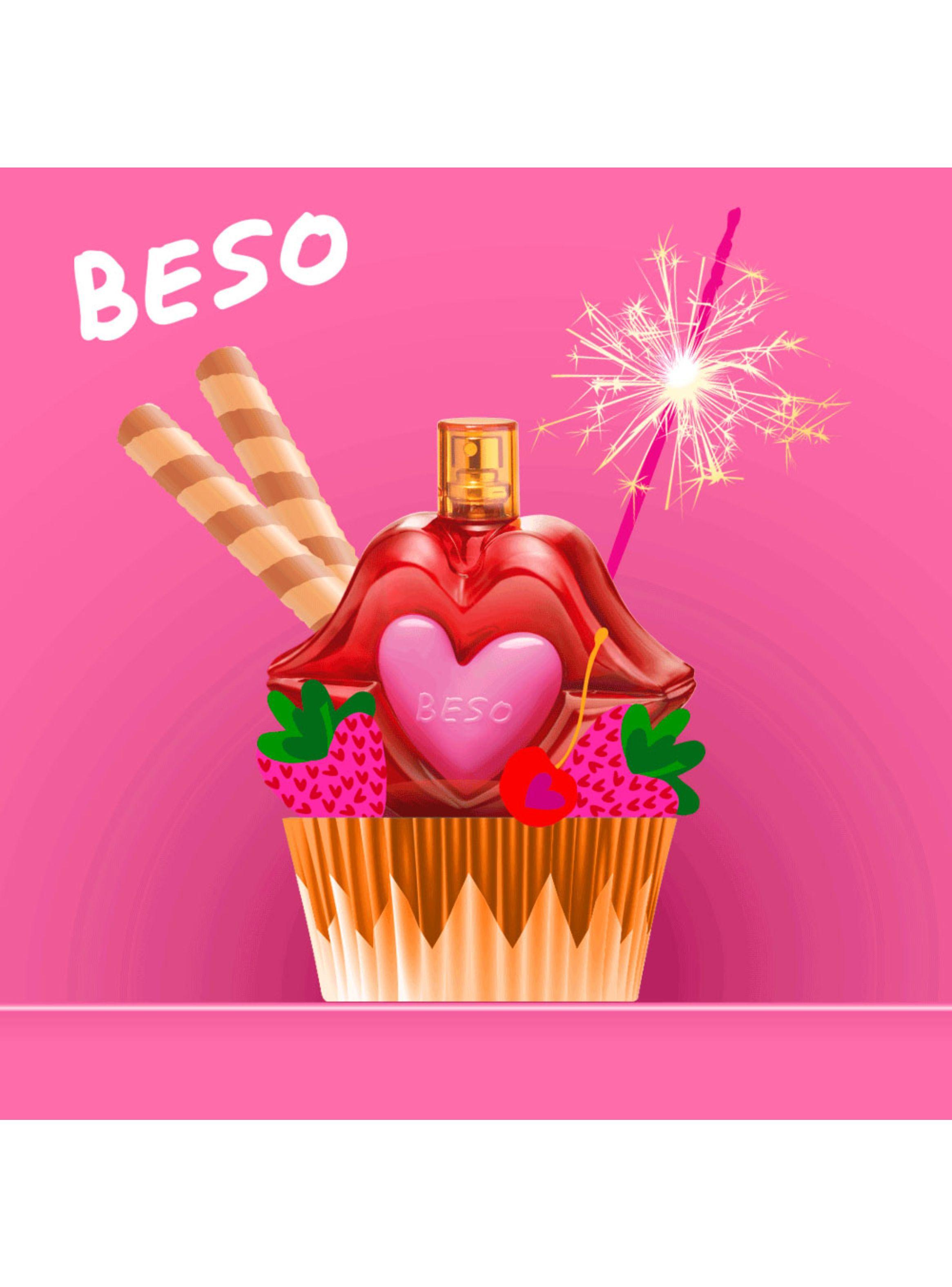 Set Perfume Beso EDT Mujer 100 ml + Booster 25 ml-5