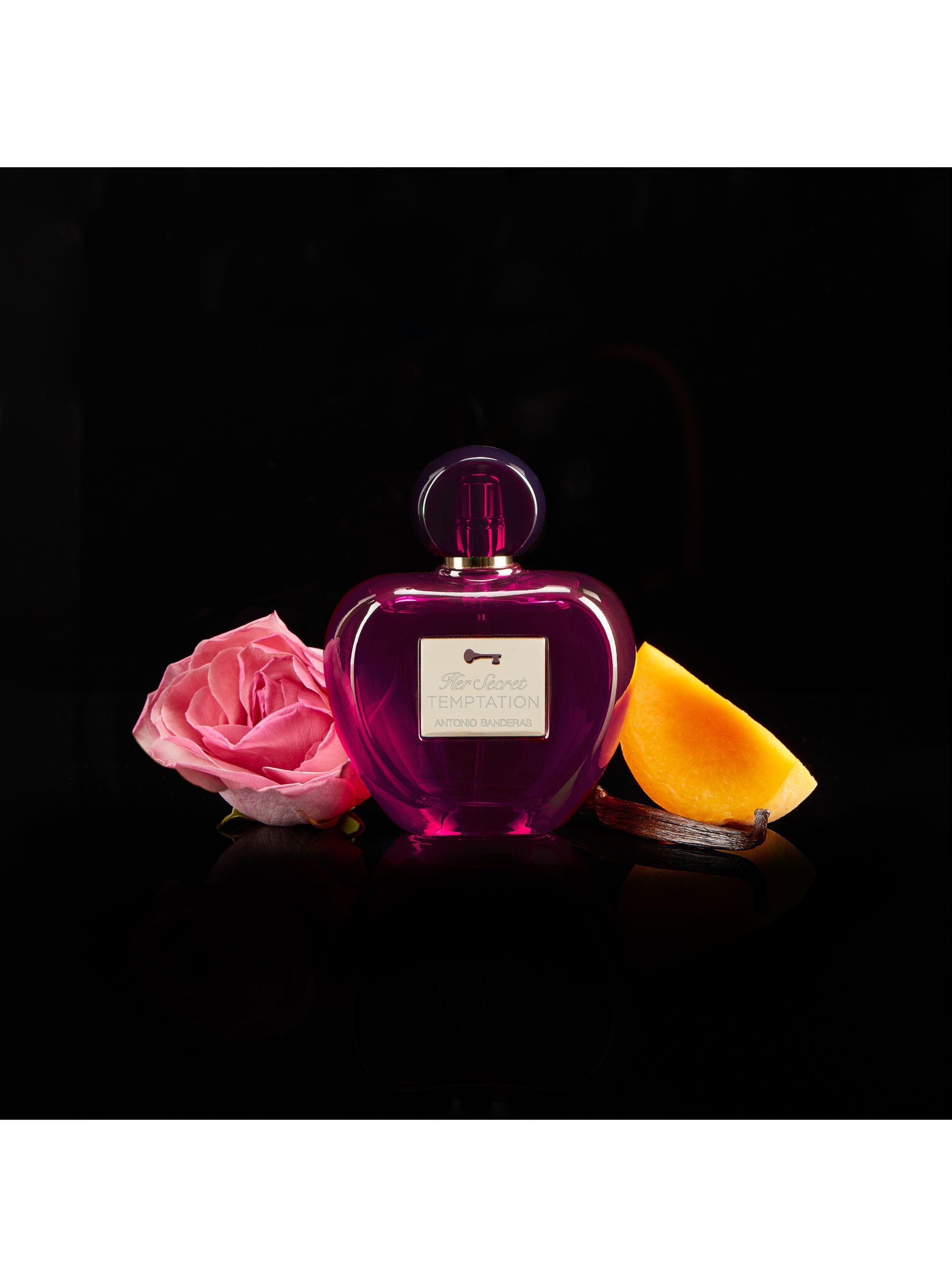 Set Perfume Her Secret Temptation Banderas EDT Mujer 80ml + Desodorante 150ml-4