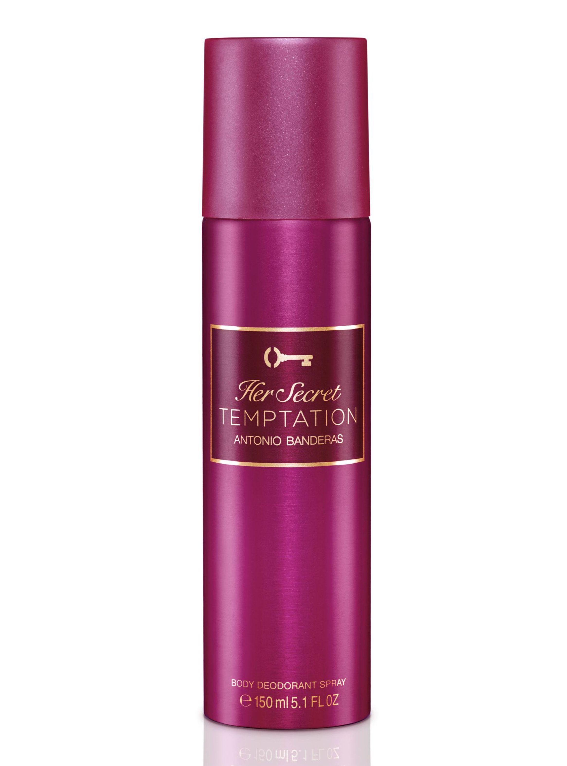 Set Perfume Her Secret Temptation Banderas EDT Mujer 80ml + Desodorante 150ml-2
