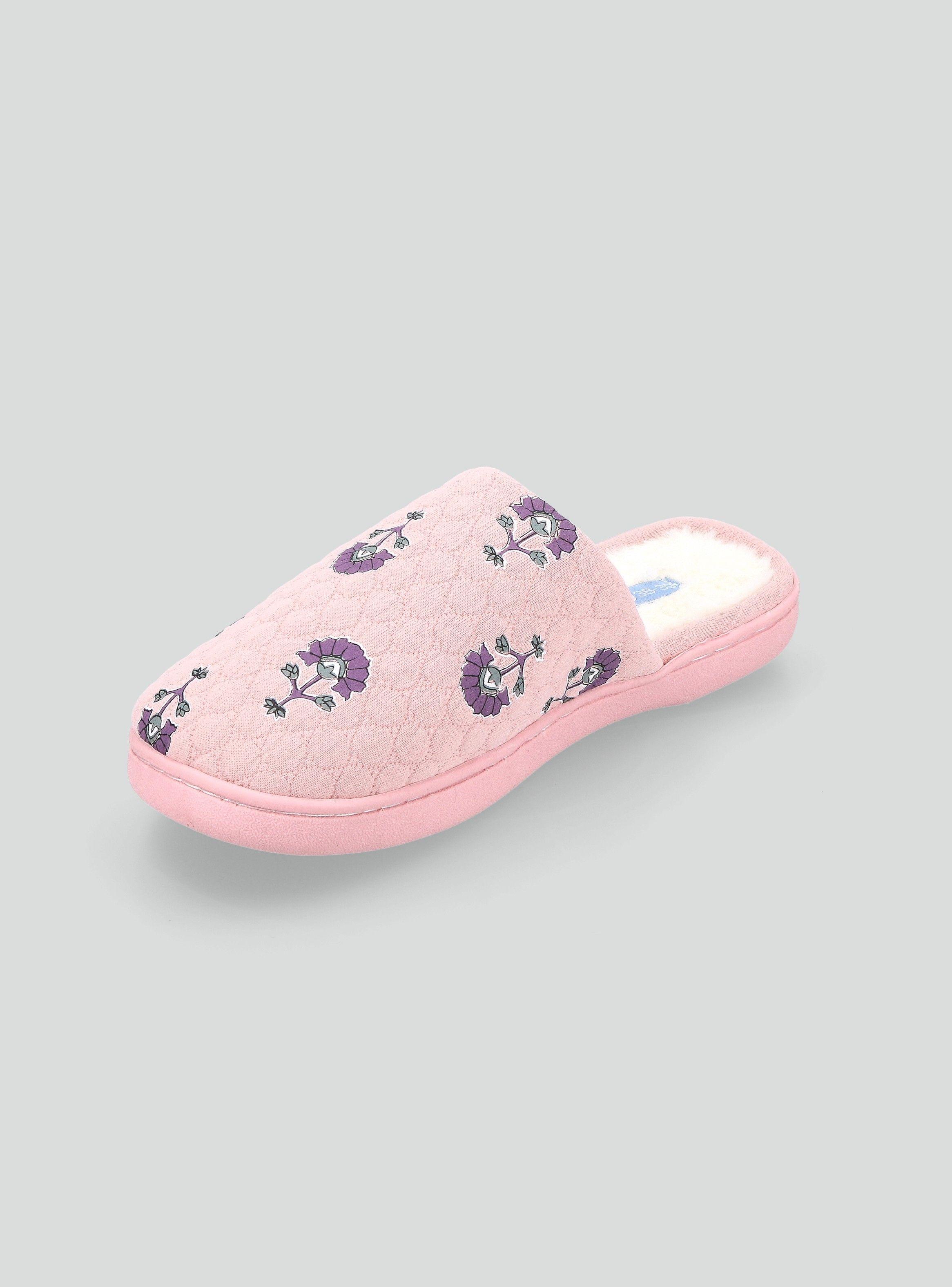 Pantufla Estampada Tipo Acolchada-2