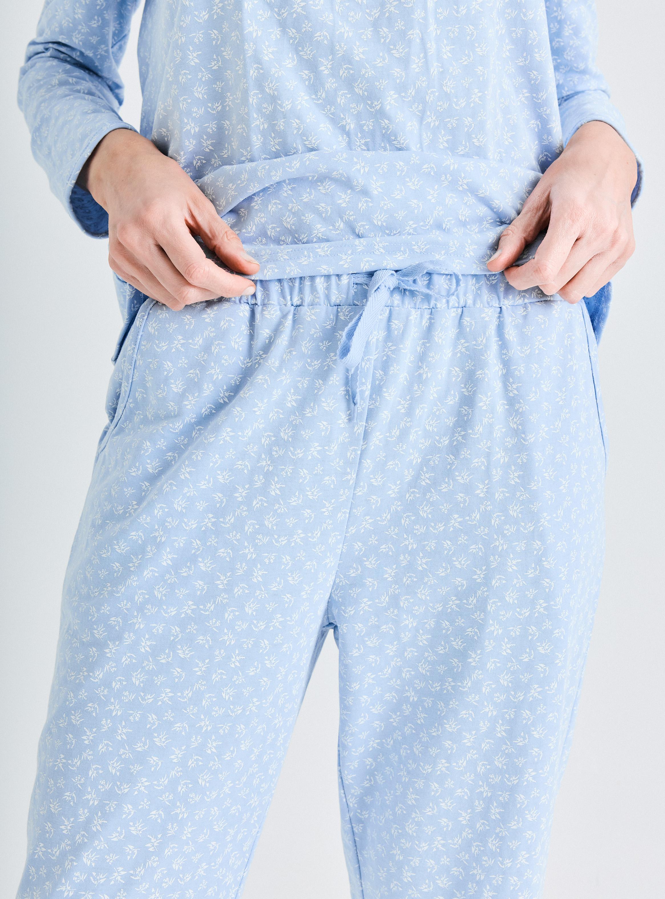 Pijama Estampado con Detalles en el Delantero-3
