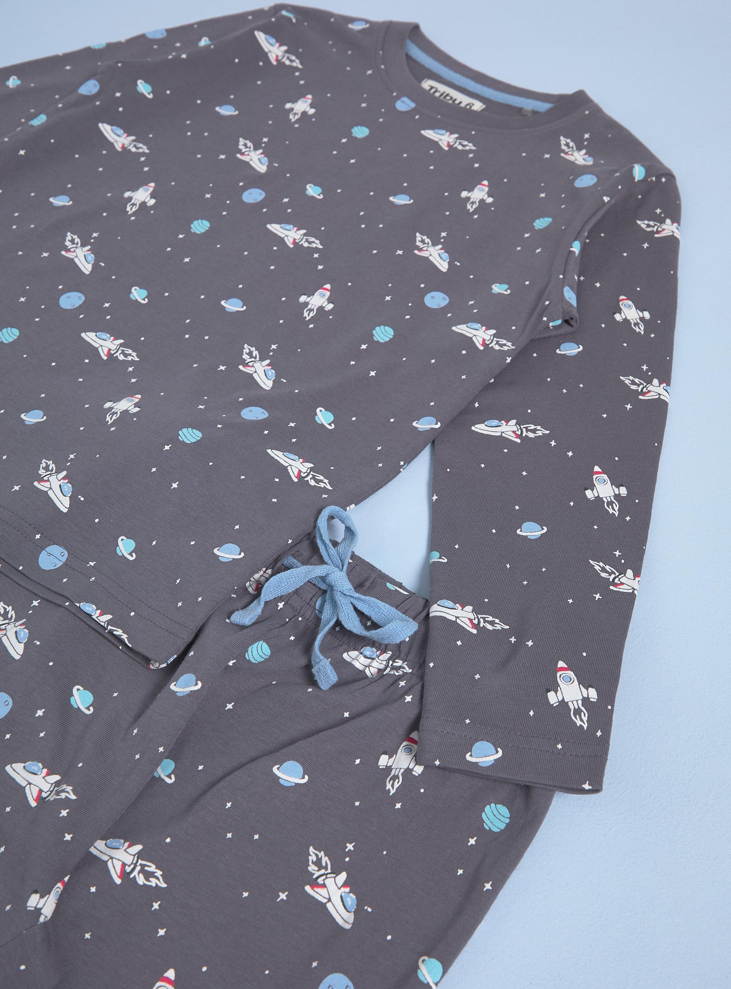 Pijama Largo Full Print Universo-2