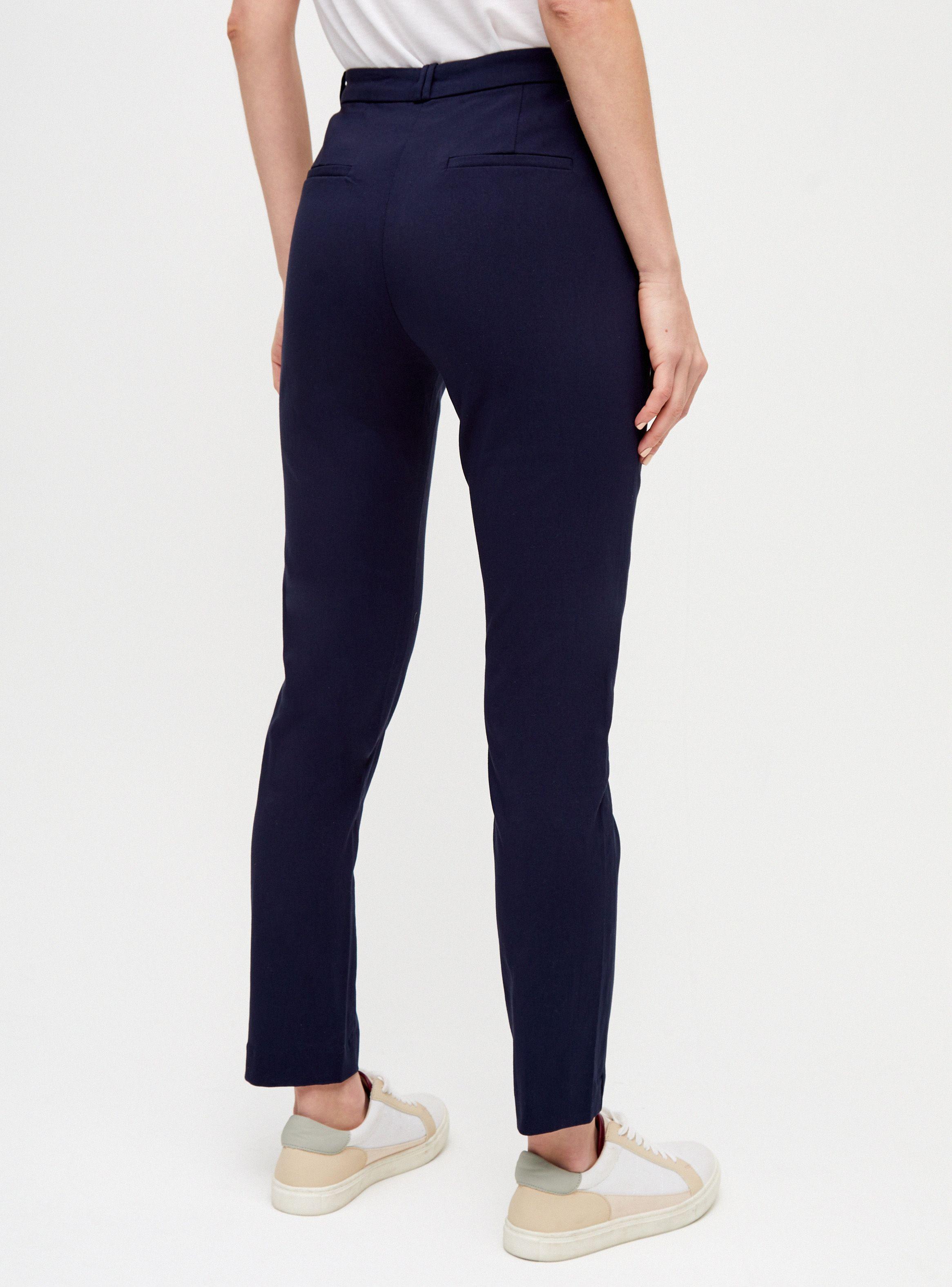 Pantalón de Vestir Recto Tiro Medio-1