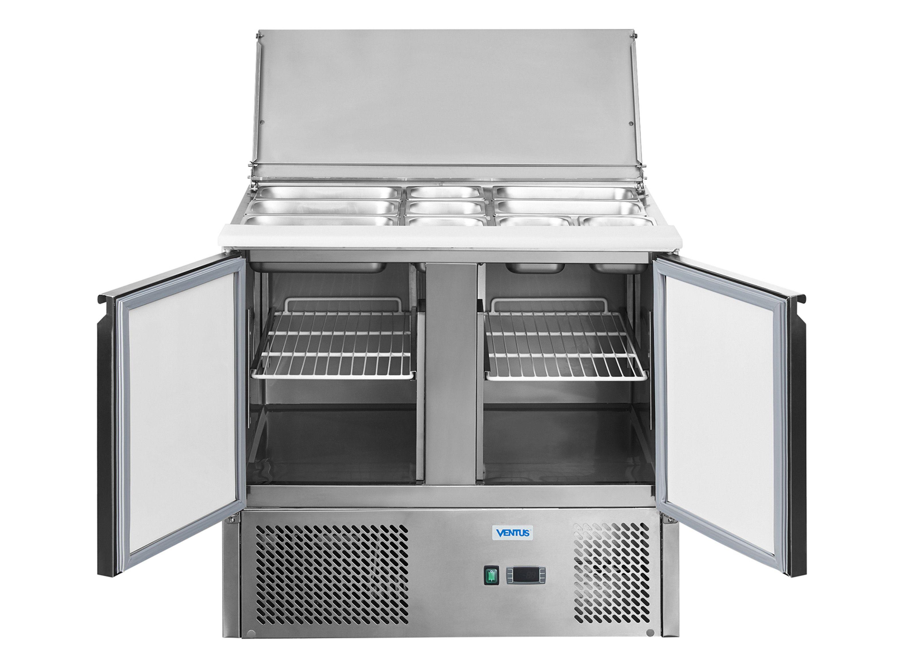 Mesón Saladette Ventus 2 Puertas VMRSL-380BENEFIT-1