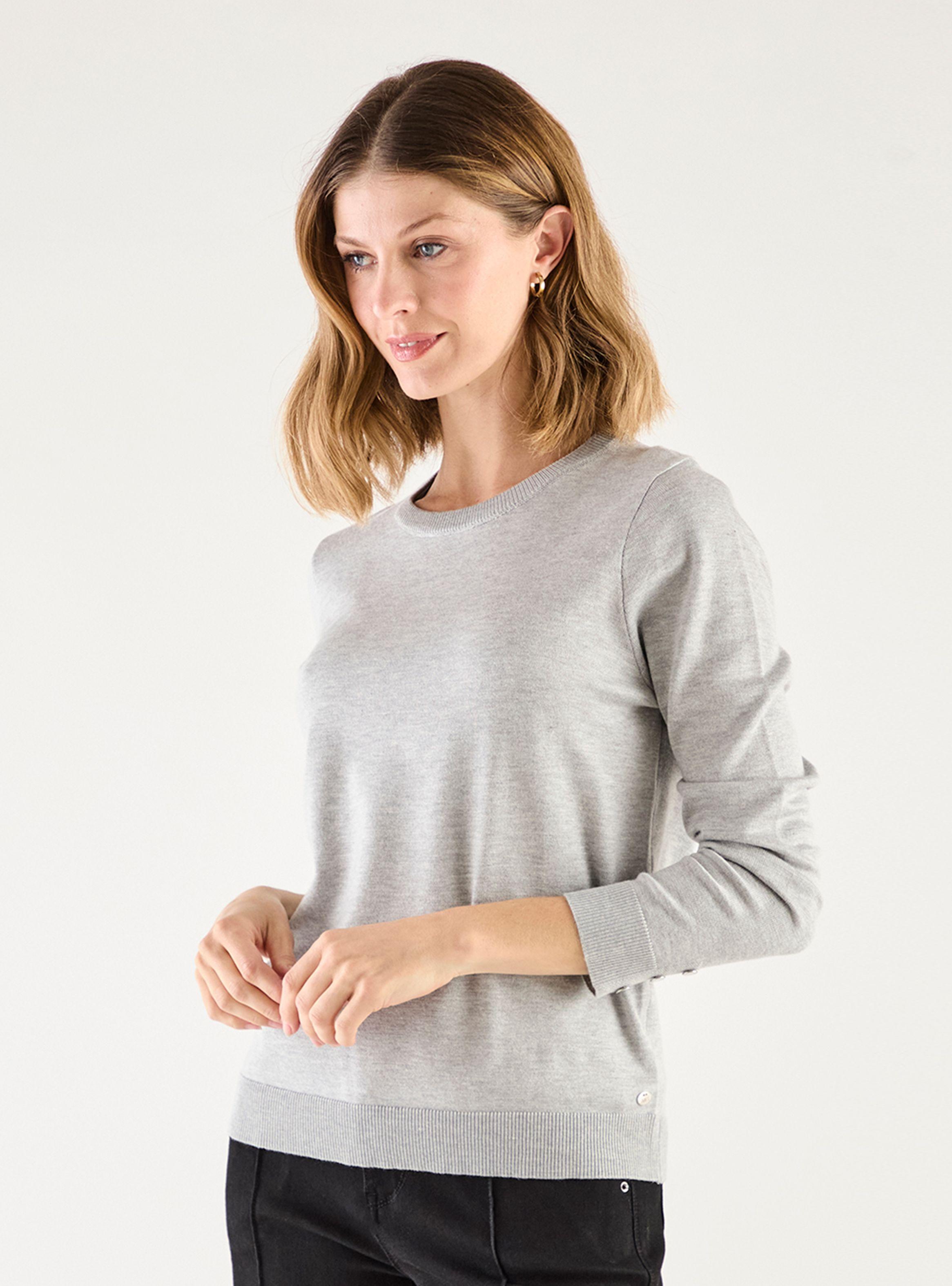 Sweater Liso Textura Básico-0