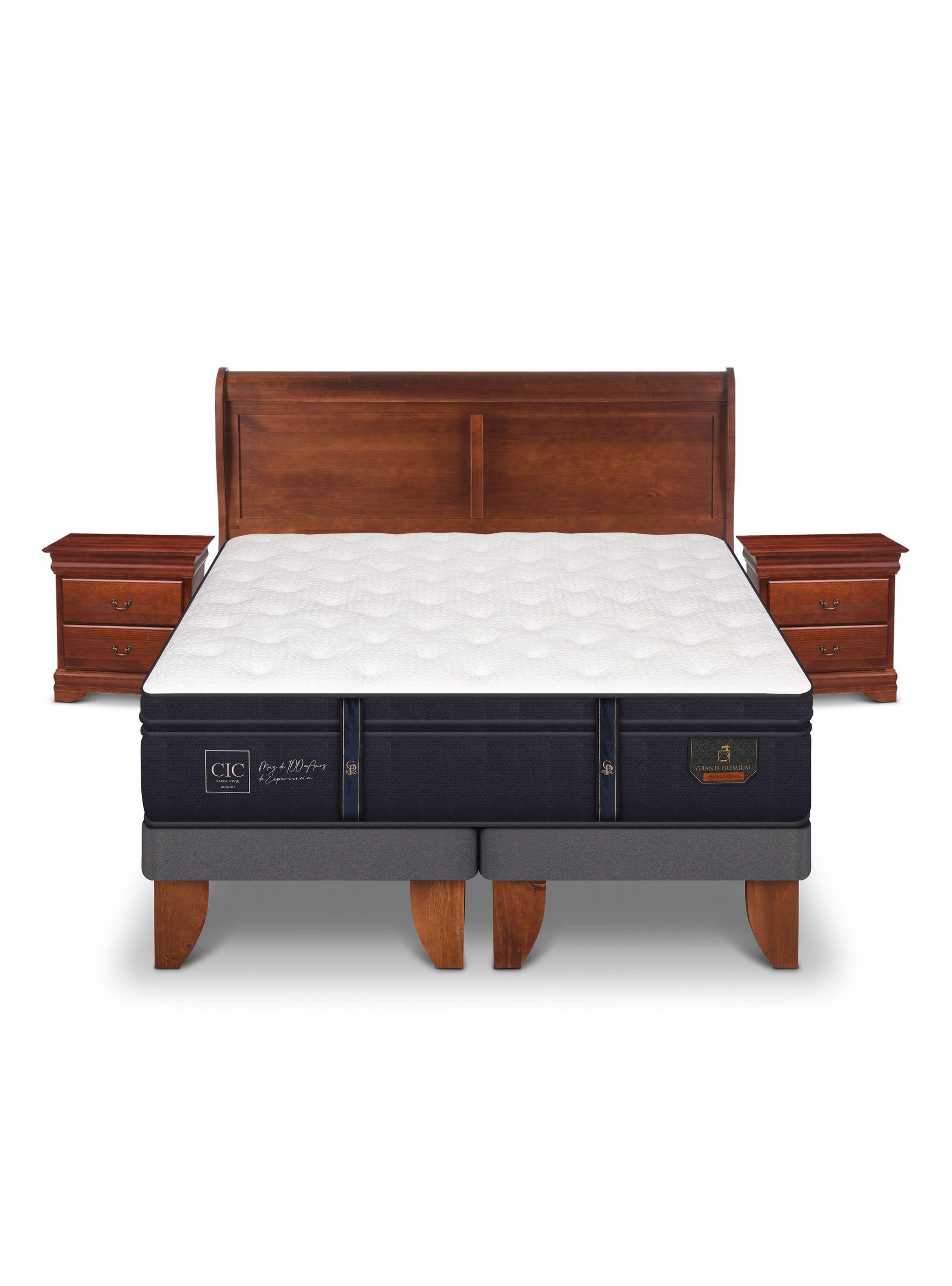 Cama Europea Grand Premium King Miro-2