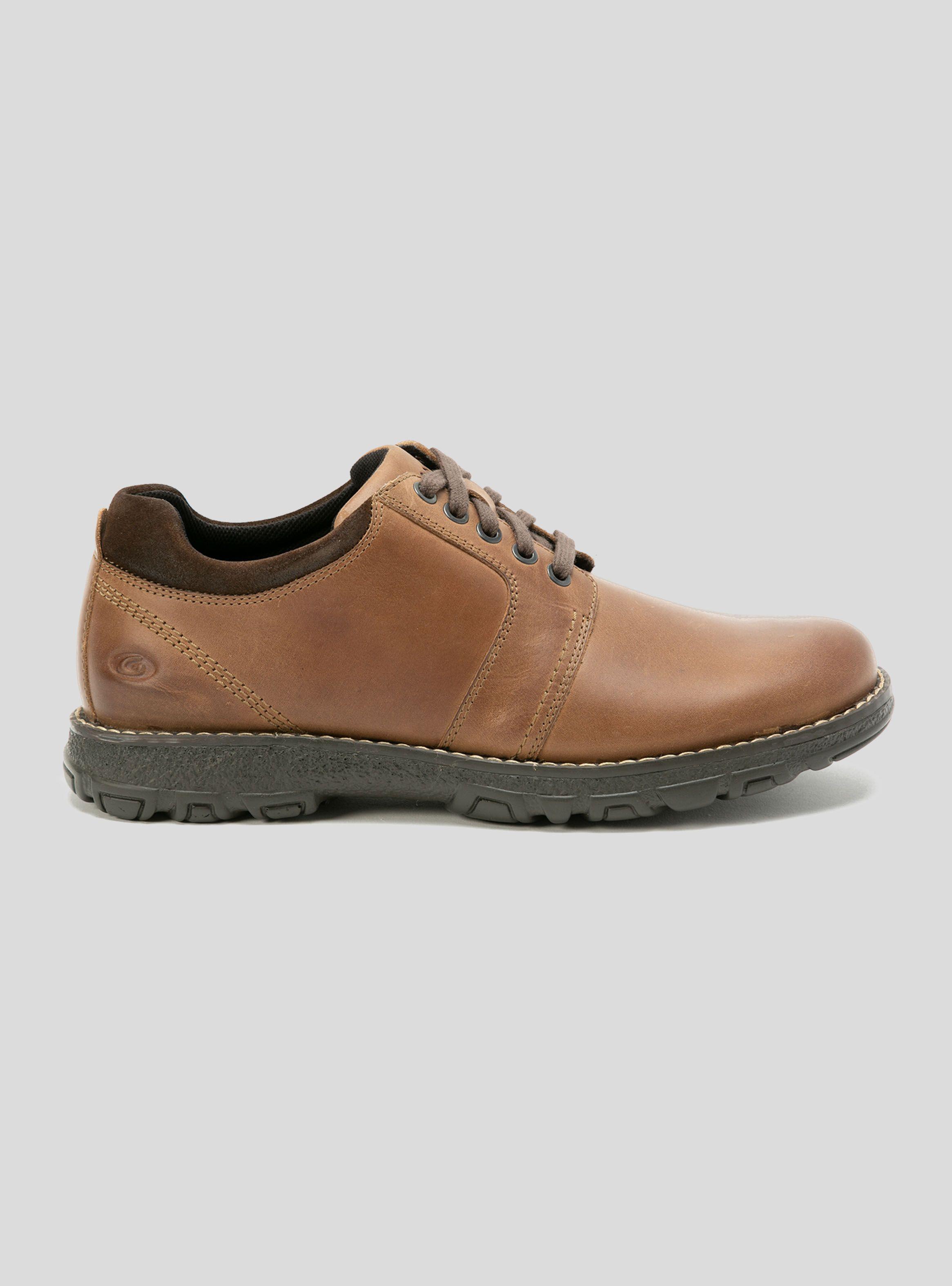 Zapato Casual Guante Hombre Oklahoma Café-0
