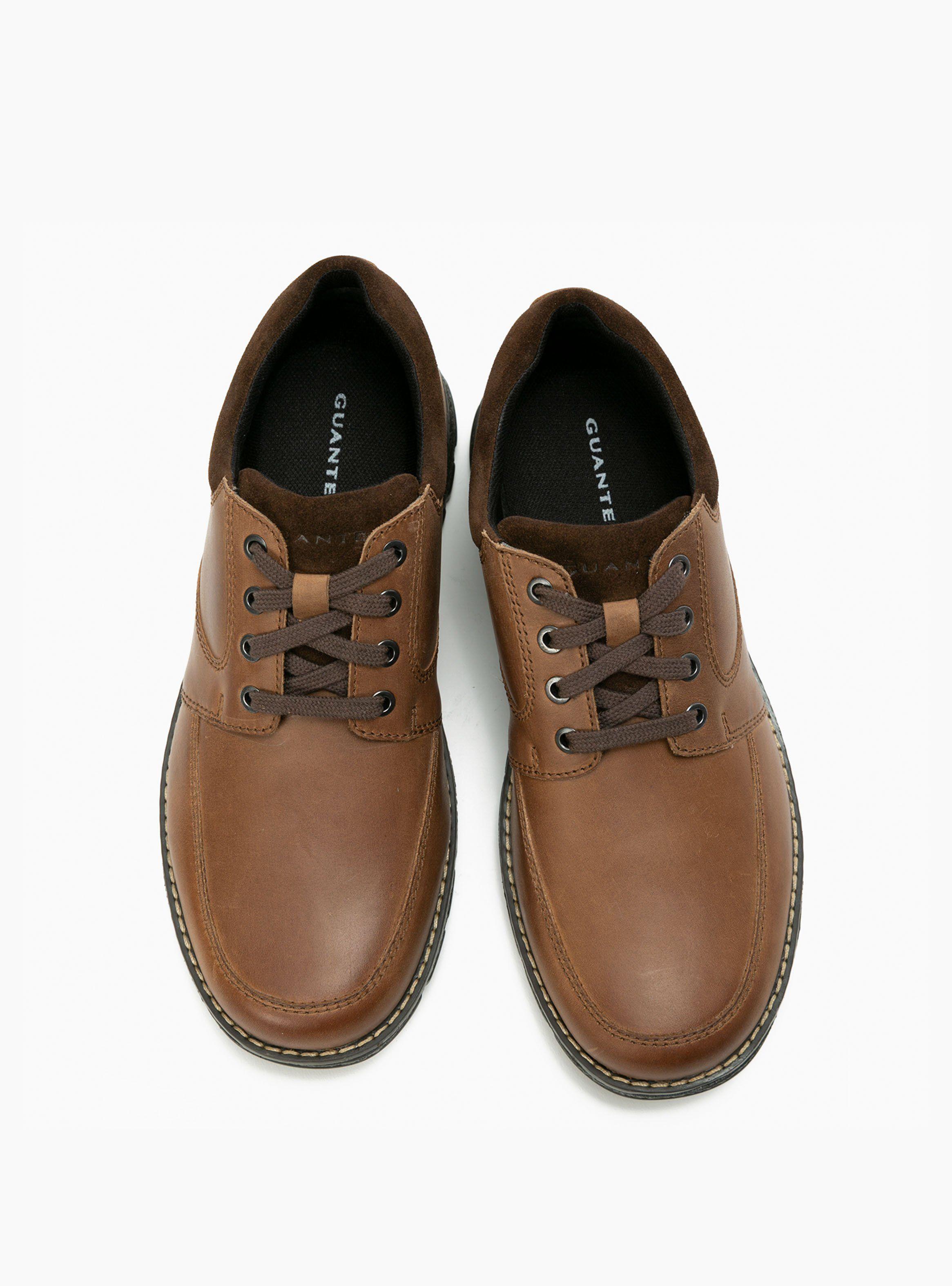 Zapato Casual Guante Hombre Oklahoma Cordón-1