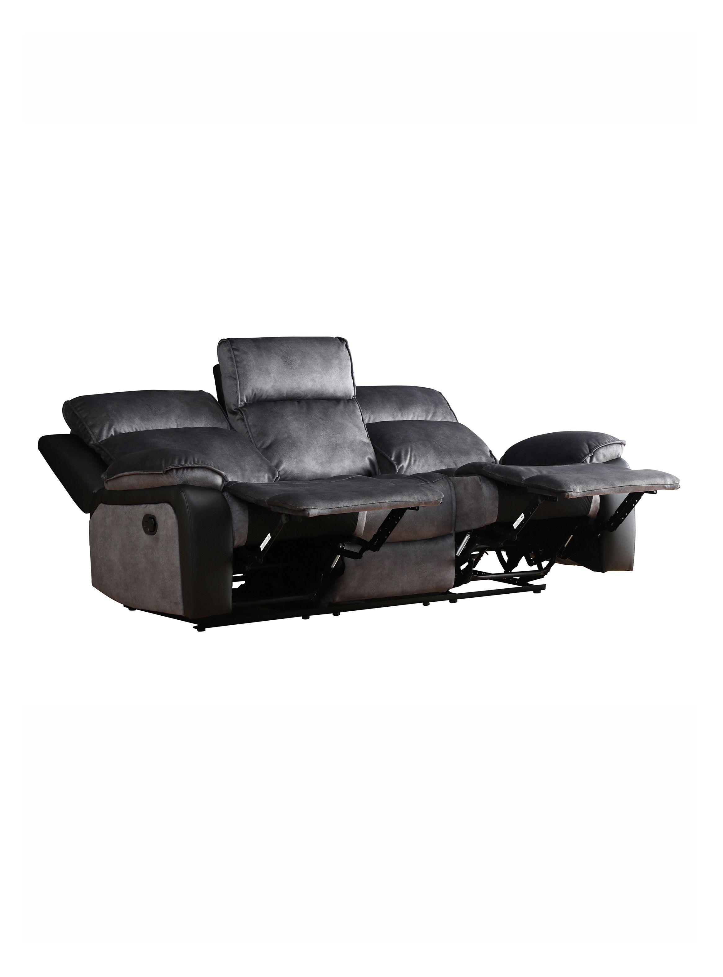 Reclinable 3 Cuerpos Brunei Tela Mix-4