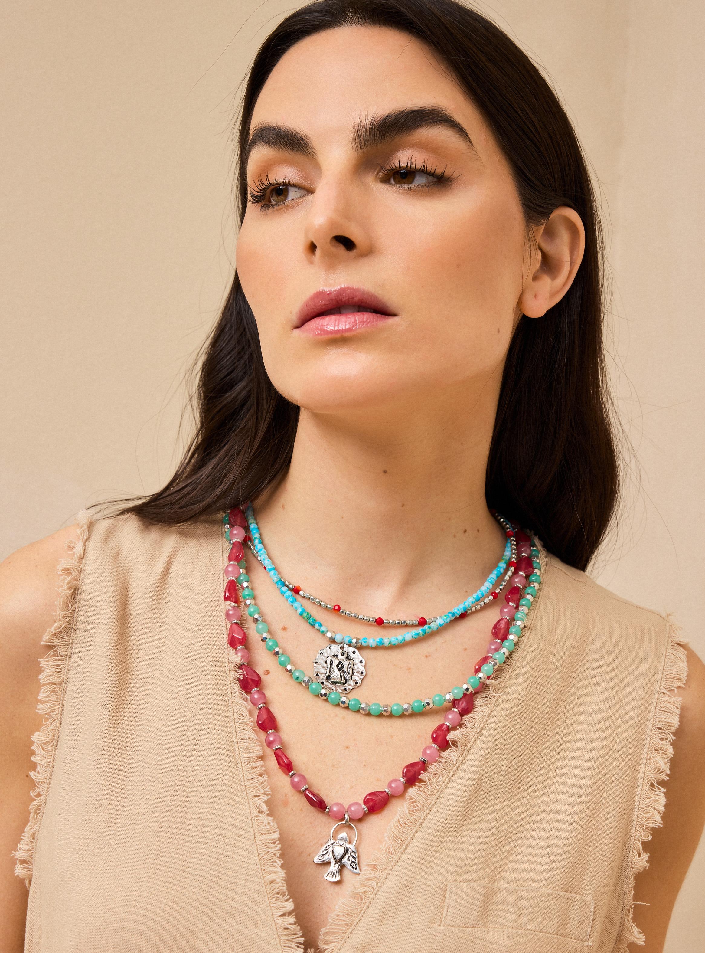Collar Mostacillas de Colores-1