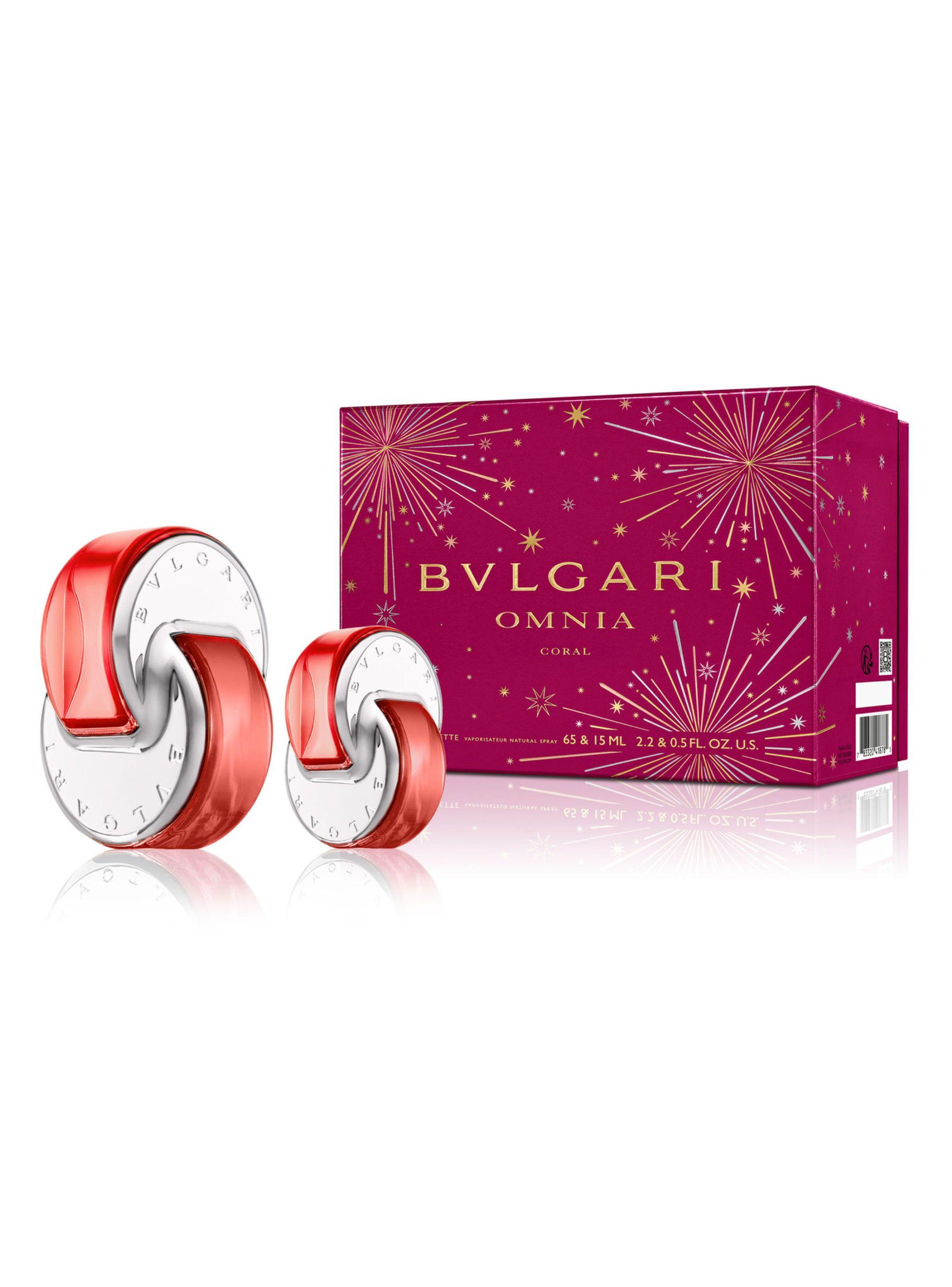 Set Perfume Bvlgari Omnia Coral EDT Mujer 65 ml + Miniatura 15 ml-0