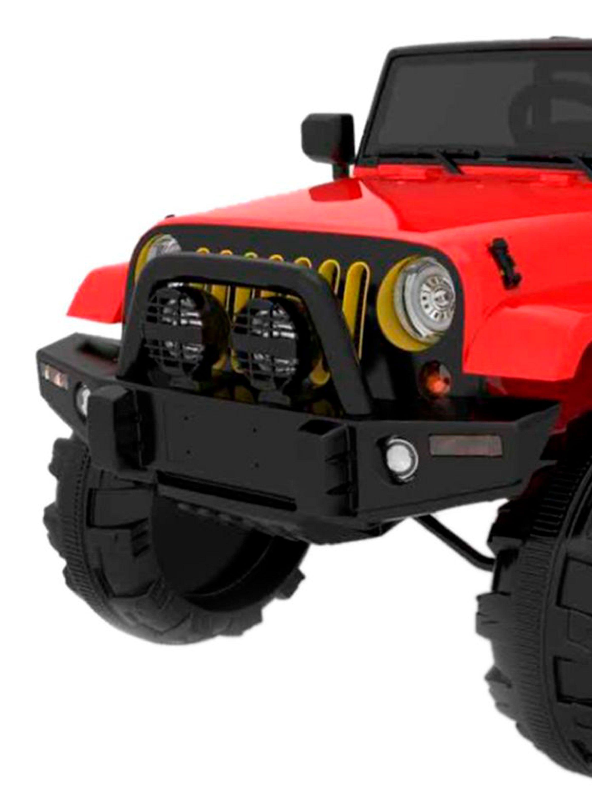 Jeep 4x4 Rojo con Batería Paris-1