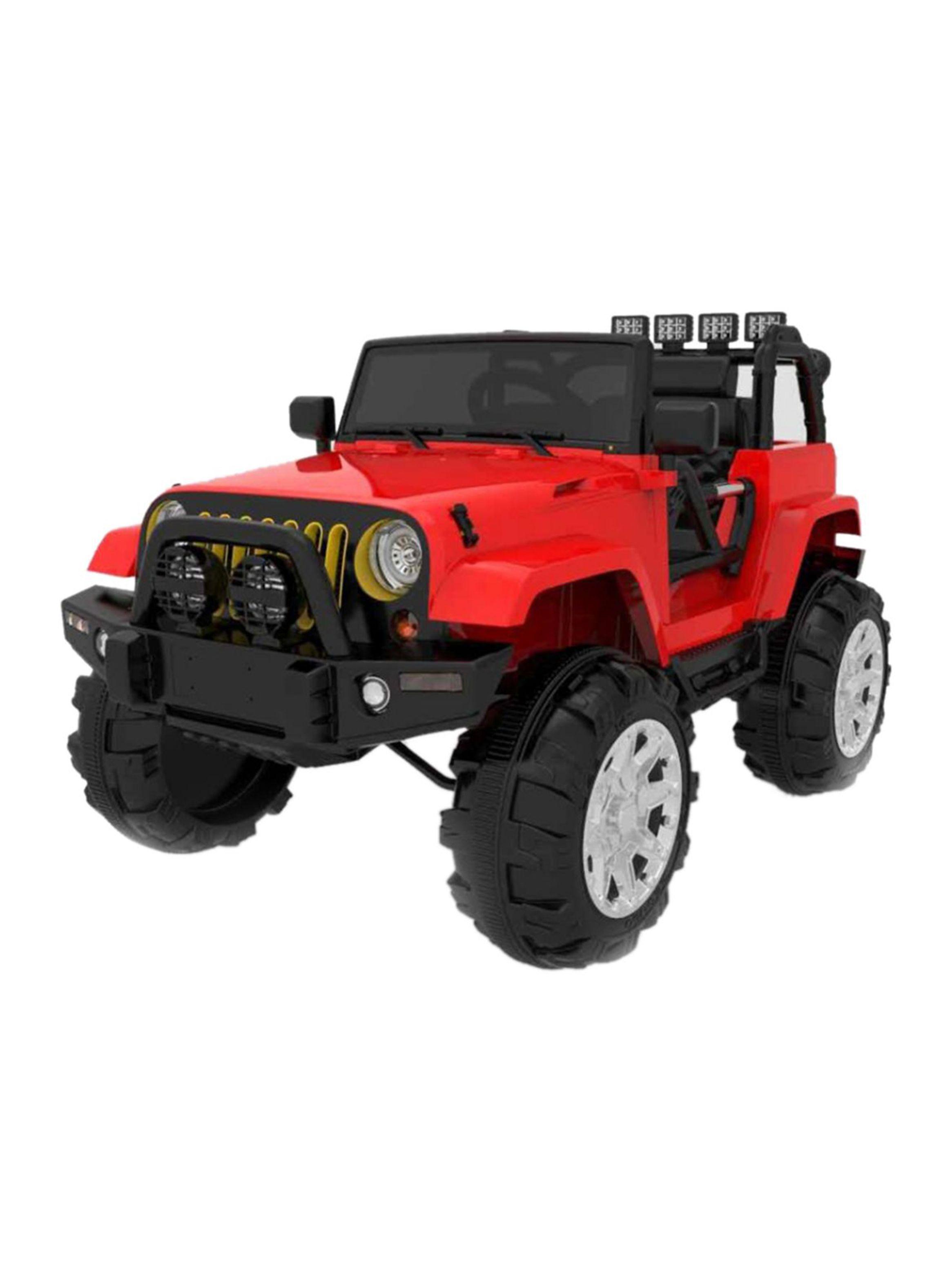 Jeep 4x4 Rojo con Batería Paris-0