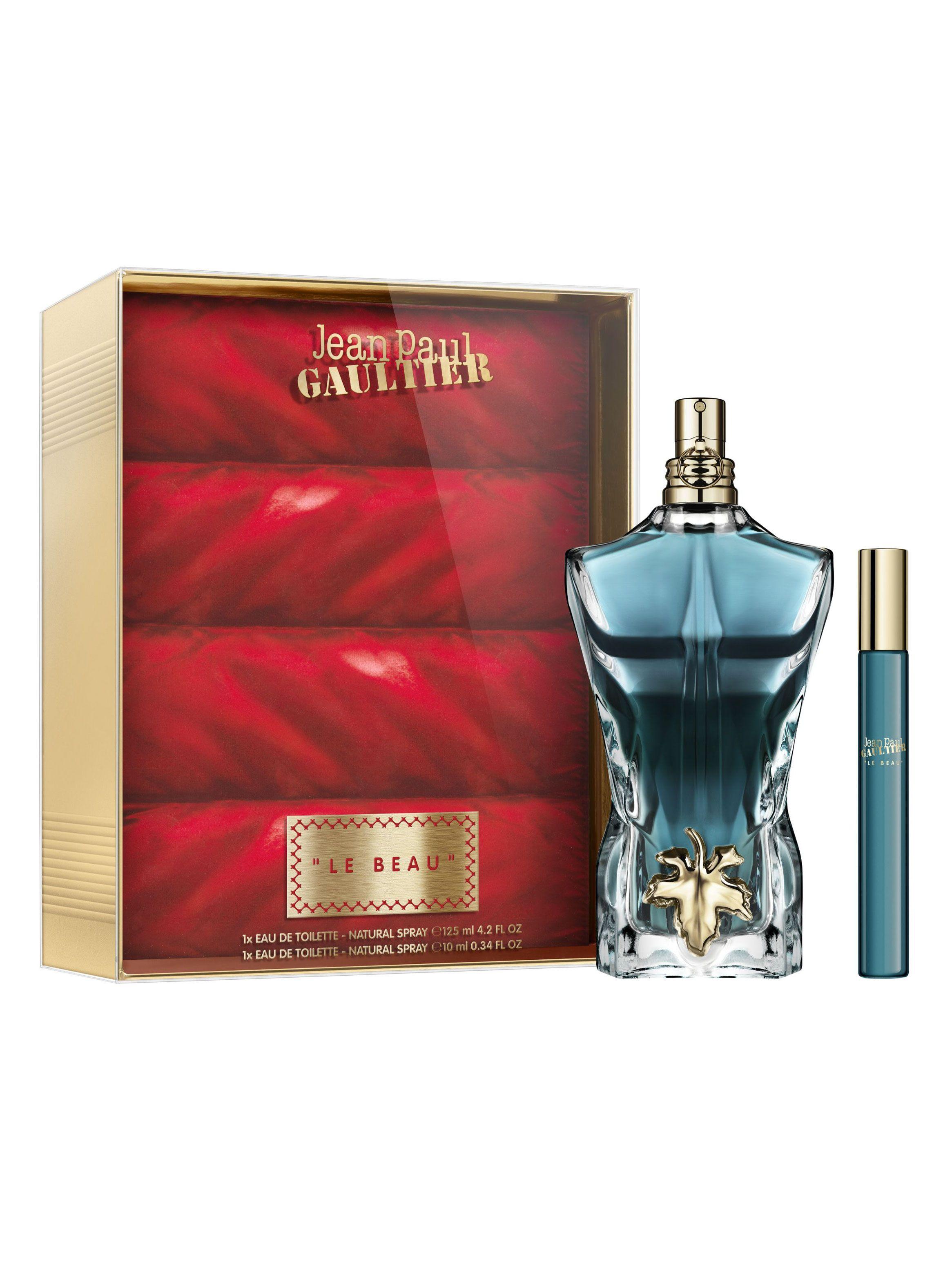 Set Perfume Le Beau EDT Hombre 125 ml + Mega Spritzer 10 ml-1