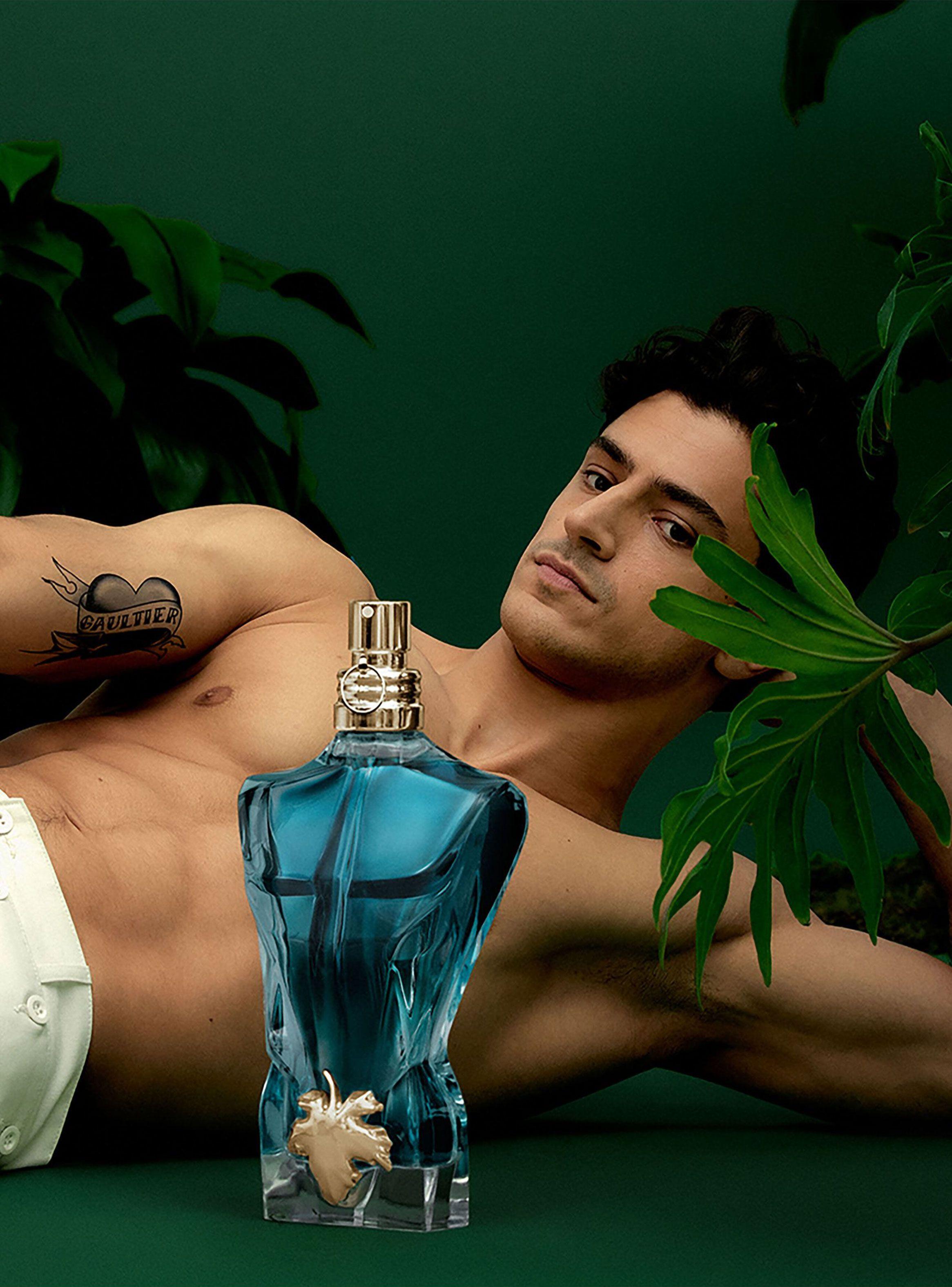 Set Perfume Le Beau EDT Hombre 125 ml + Mega Spritzer 10 ml-5