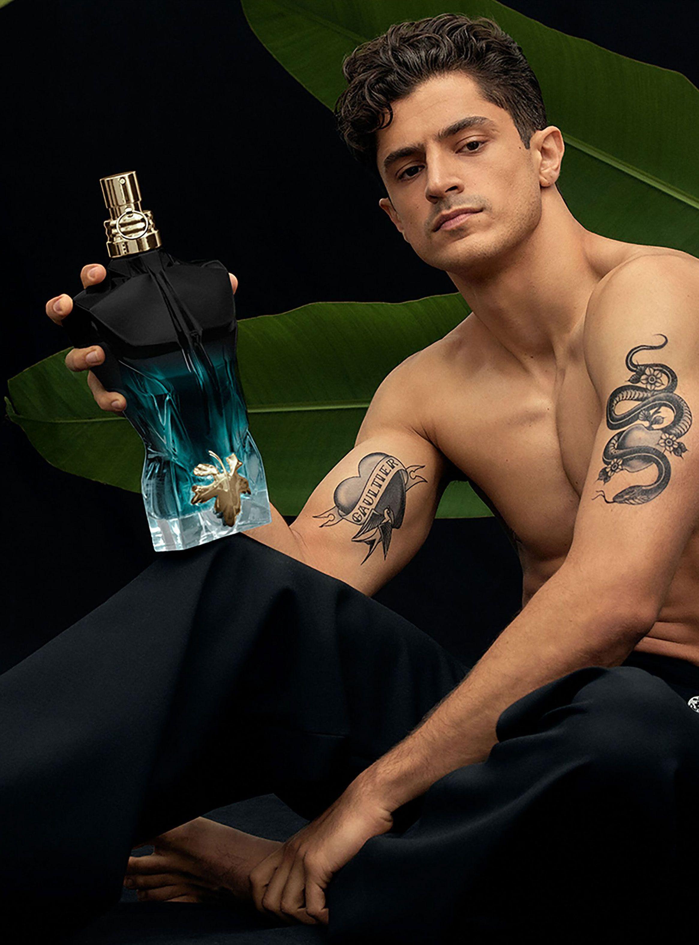 Set Perfume Le Beau Le Parfum Hombre EDP 125 ml + Mega Spritzer 10 ml-5