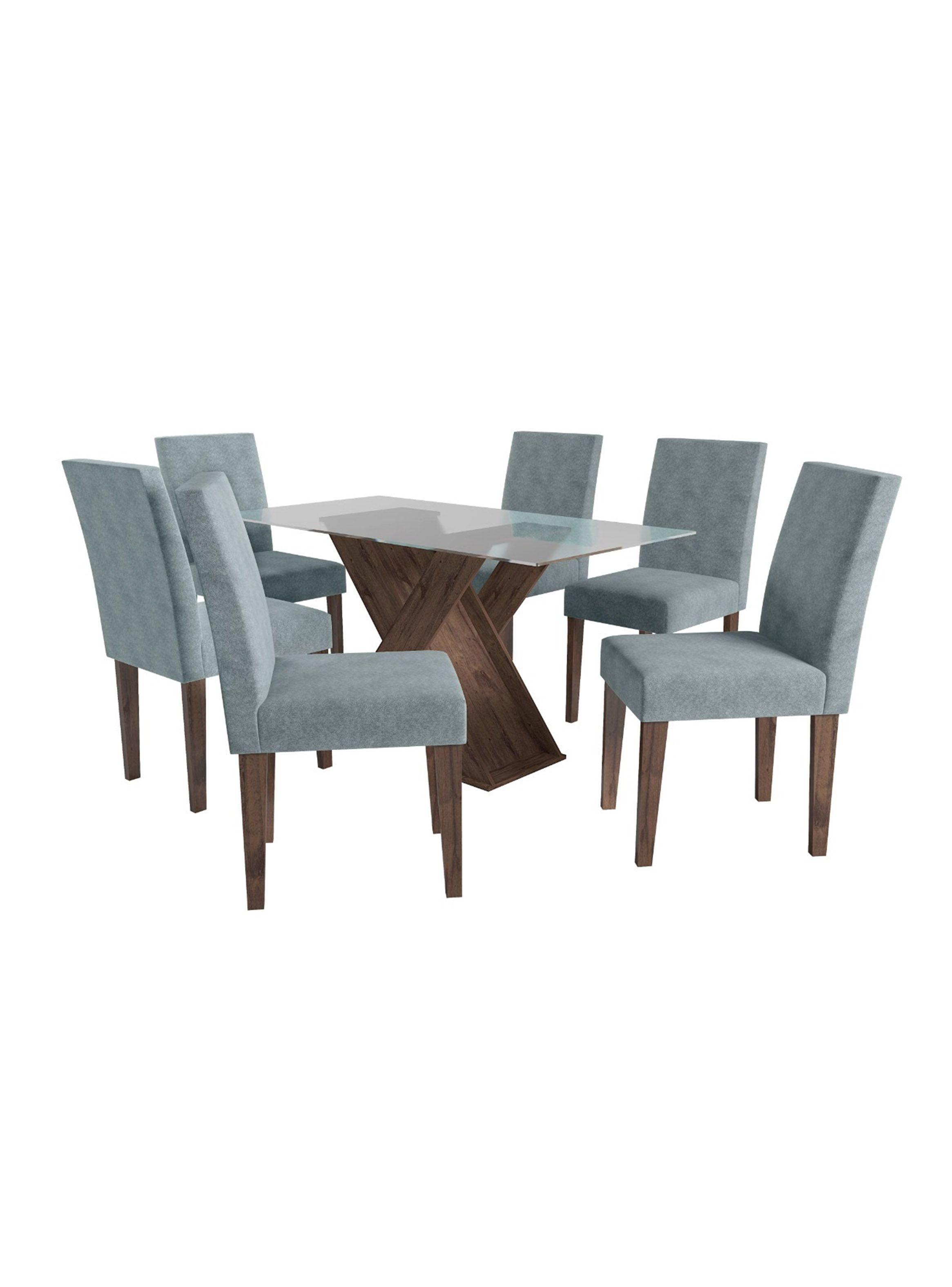 Juego Comedor Cross 6 Sillas-0