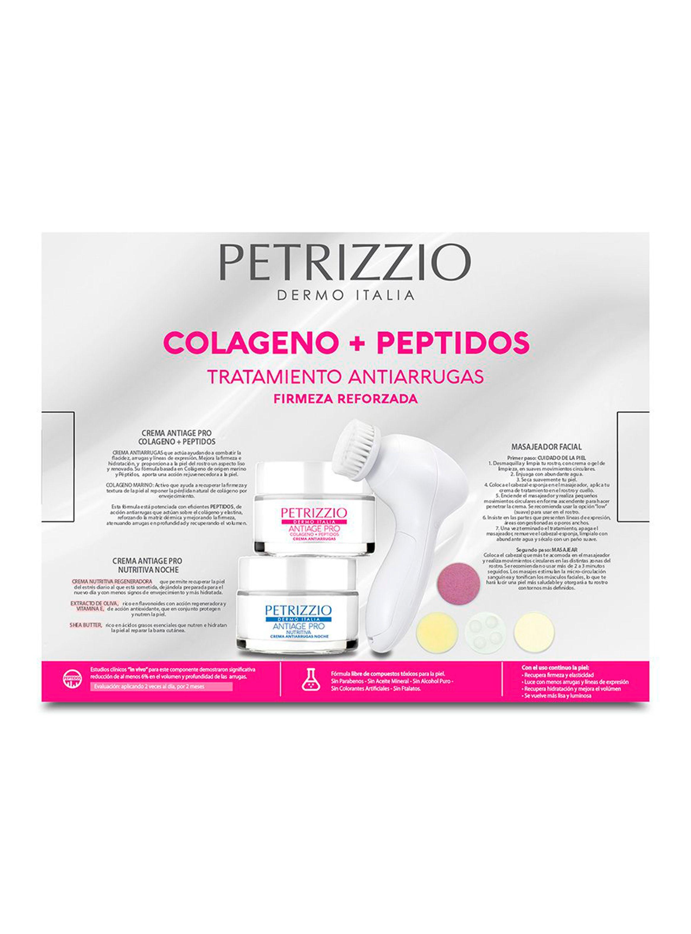 Set de Cremas Antiage Pro Colágeno Peptidos + Masajeador-2
