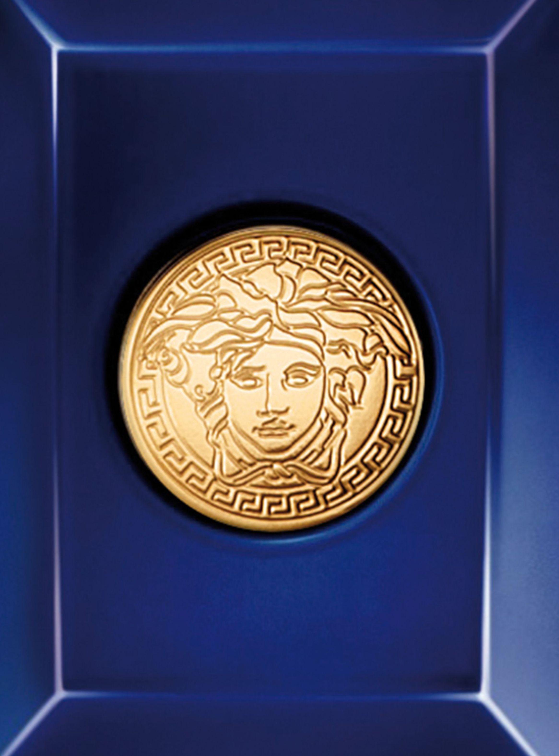 Set Perfume Versace Dylan Blue EDT Hombre 100 ml + Desodorante 75 ml + EDT 10 ml-5