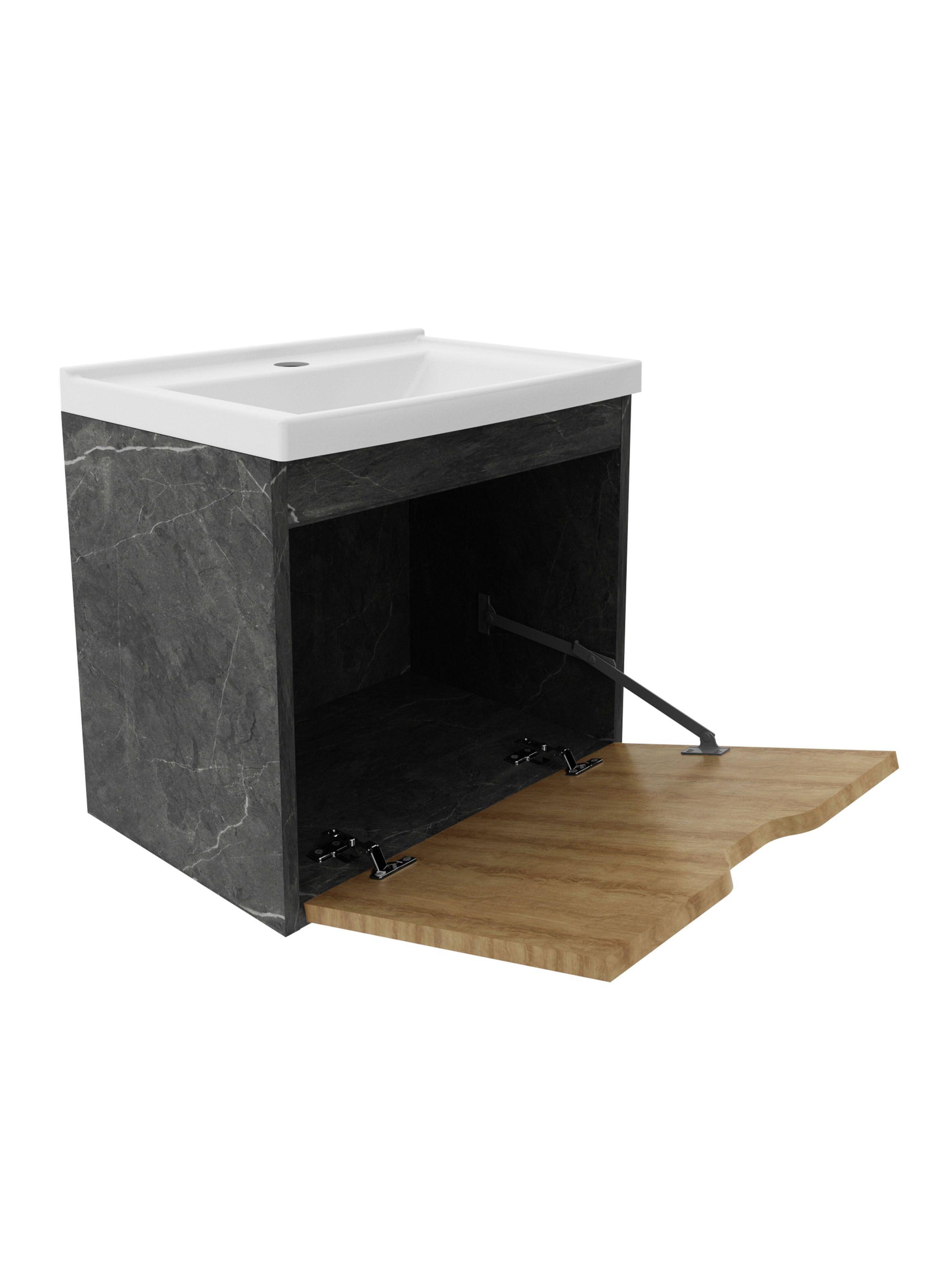 Mueble Lavamanos Aereo 1 Puerta-3