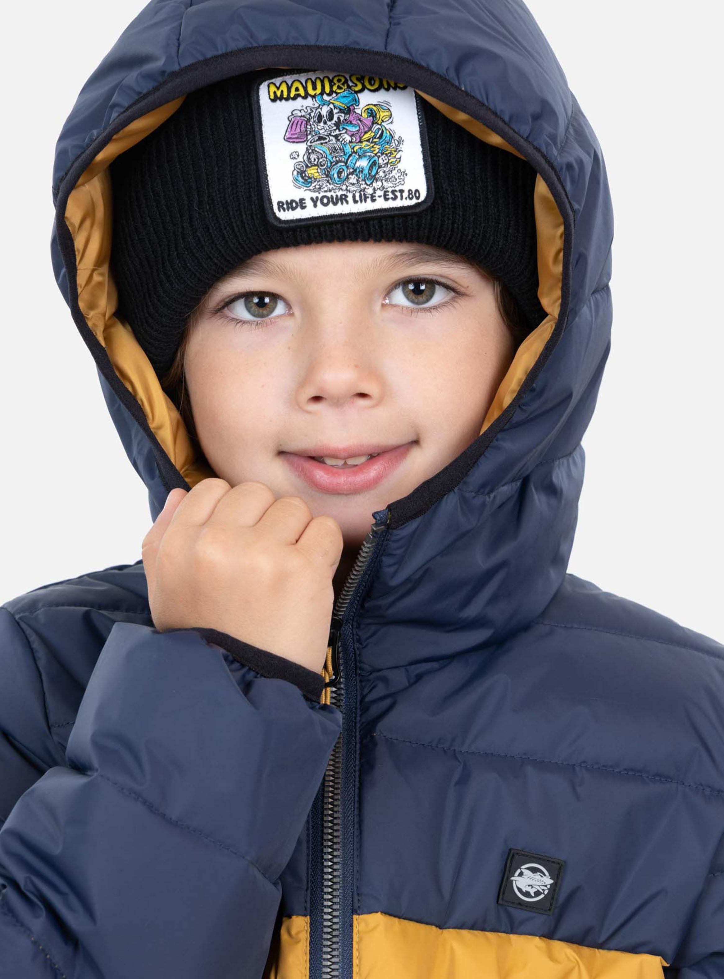 Parka Acolchada Bicolor-2