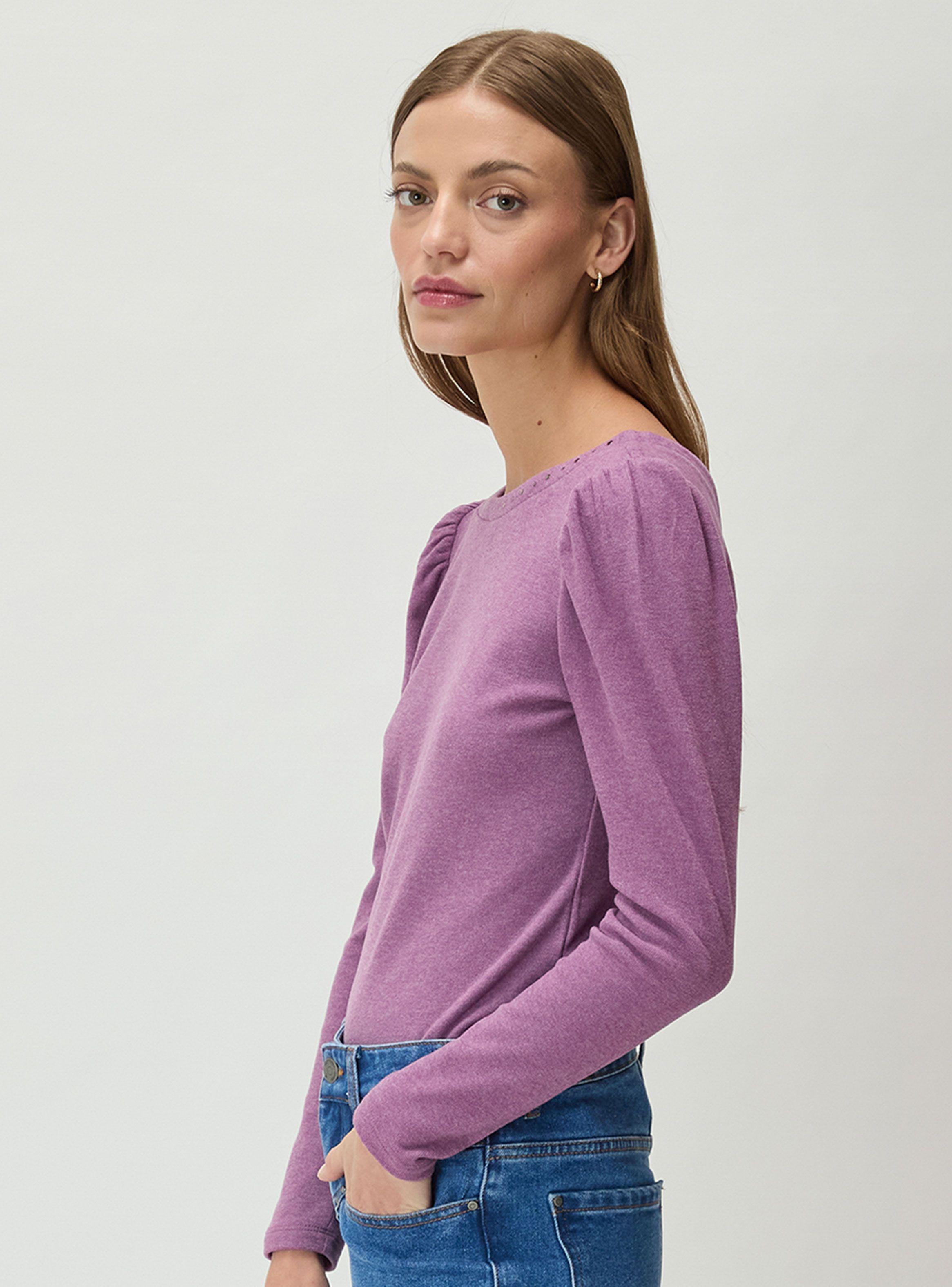 Polera Lisa con Manga Larga Color-2