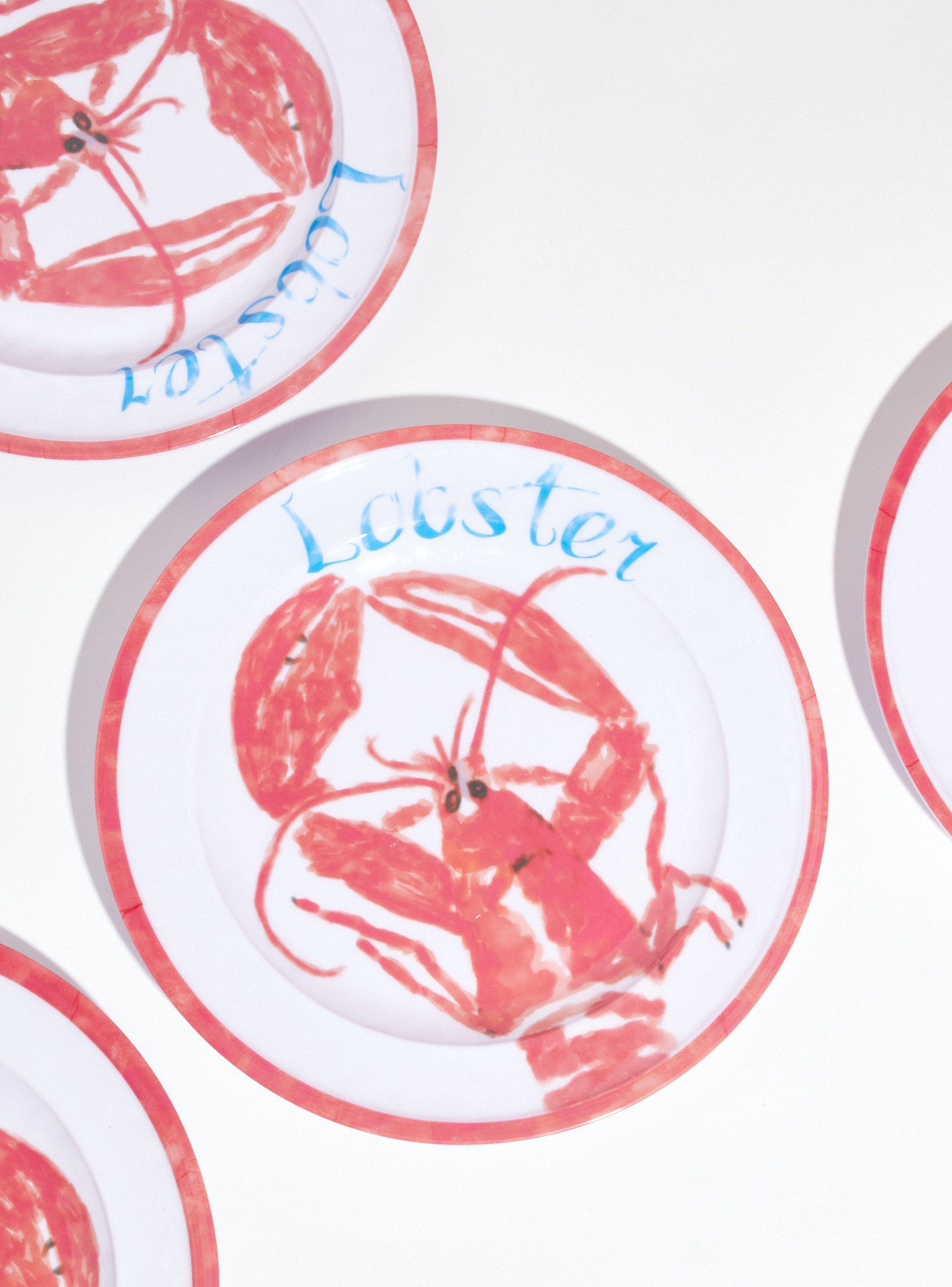 Set Attimo 4 Platos Ensaladas Melamina Mar-1