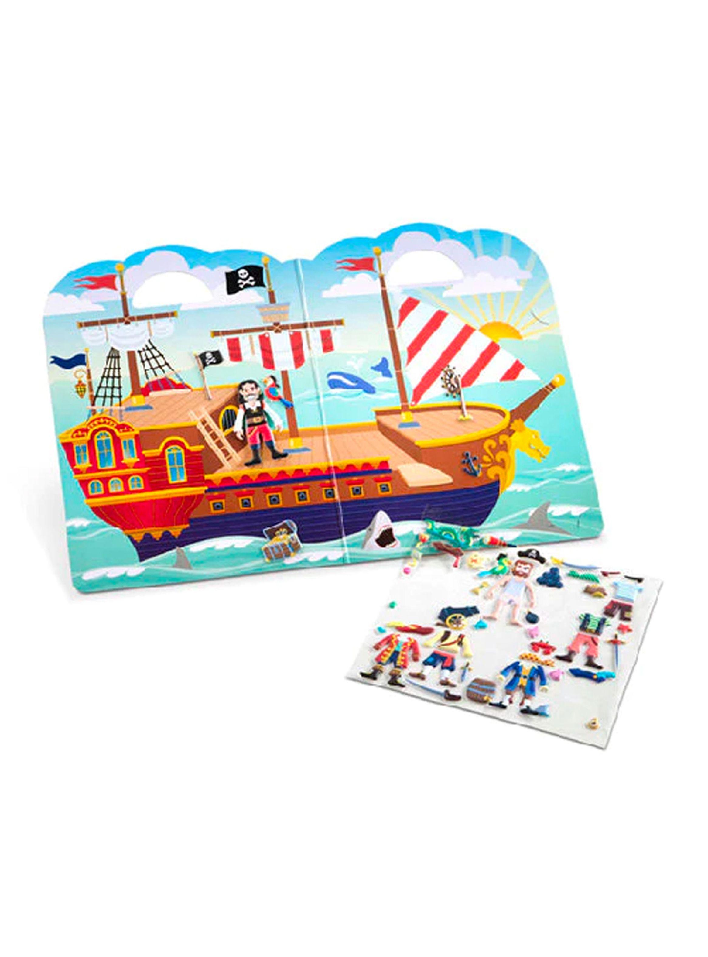 Melissa & Doug Stickers reutilizables piratas Caramba-1