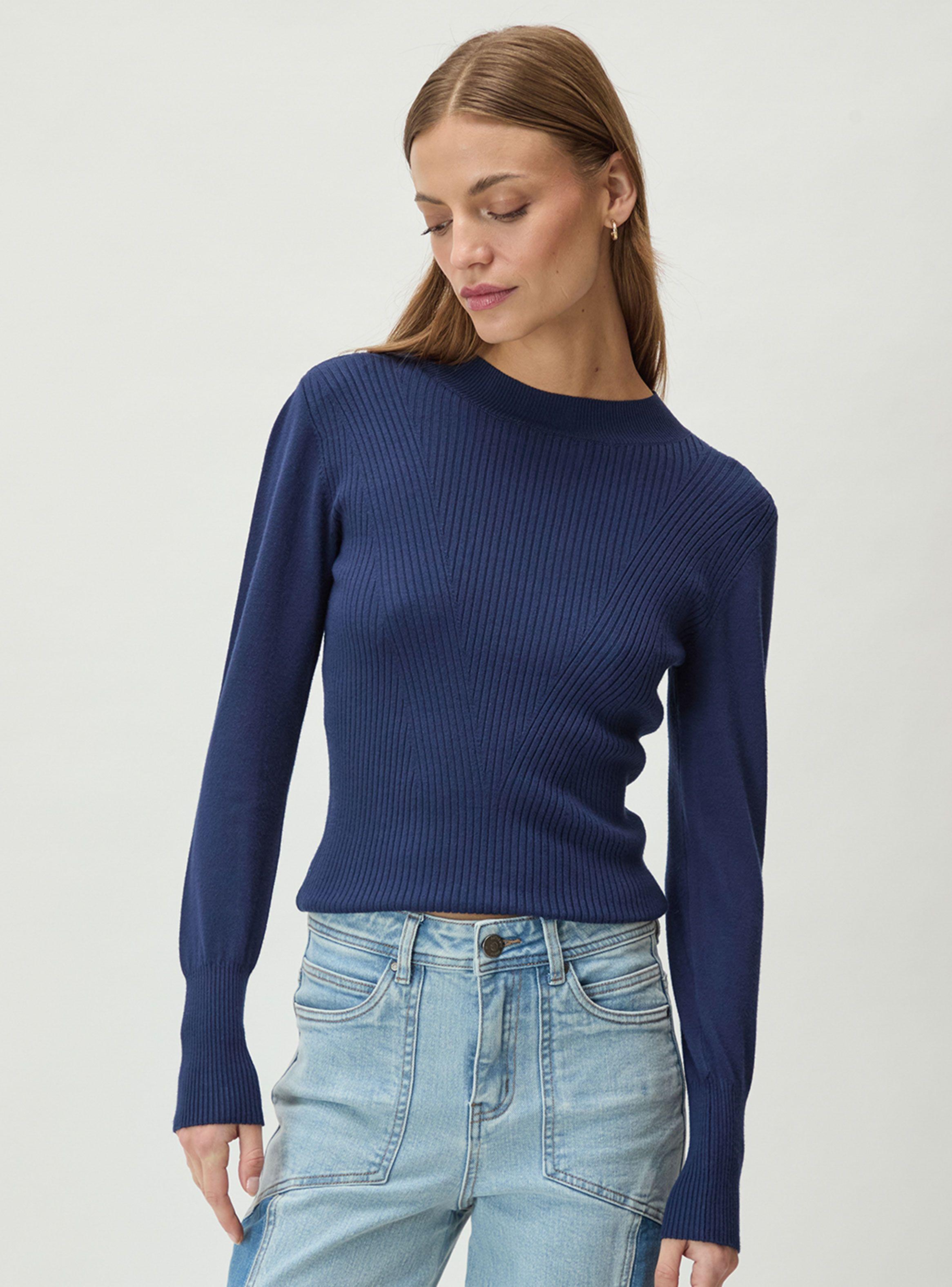 Sweater Liso Marine Color-0