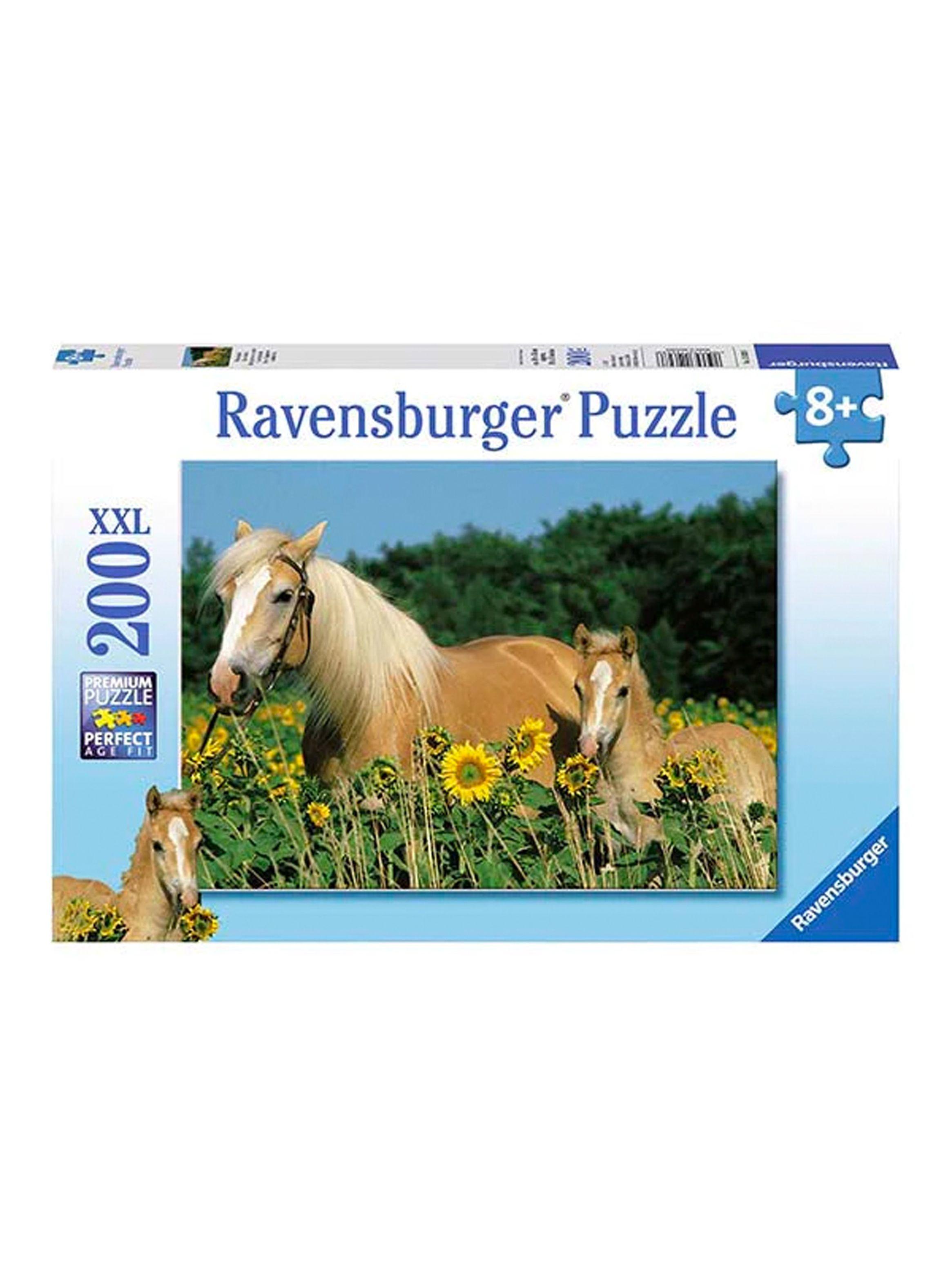 Puzzle XXL Caballos felices 200 Piezas Caramba-0