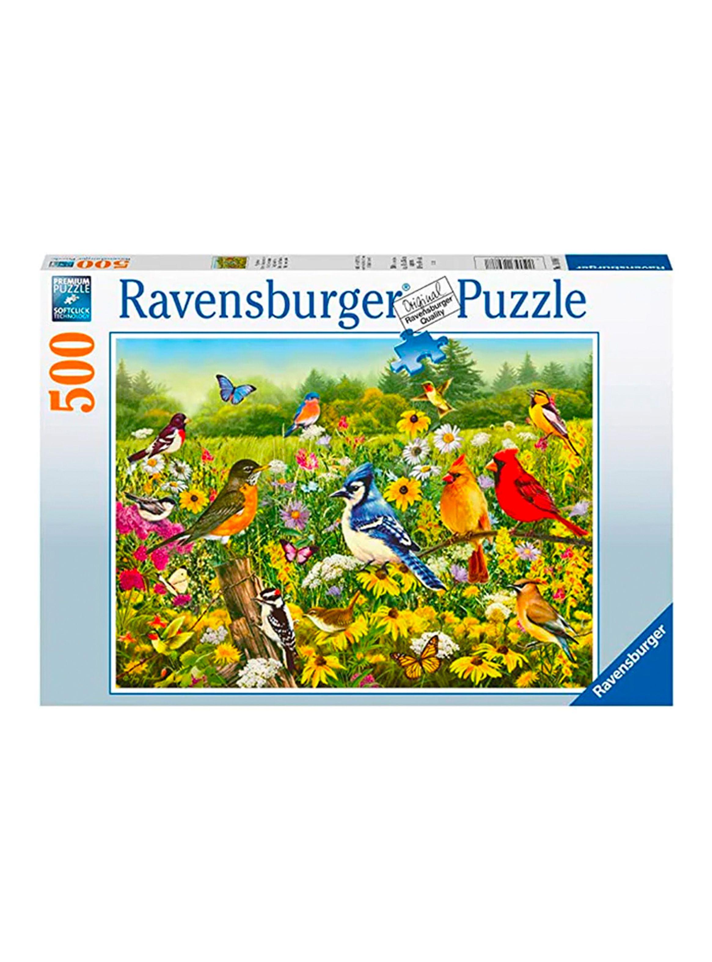Puzzle Pájaros en el Jardín 500 Piezas Caramba-0