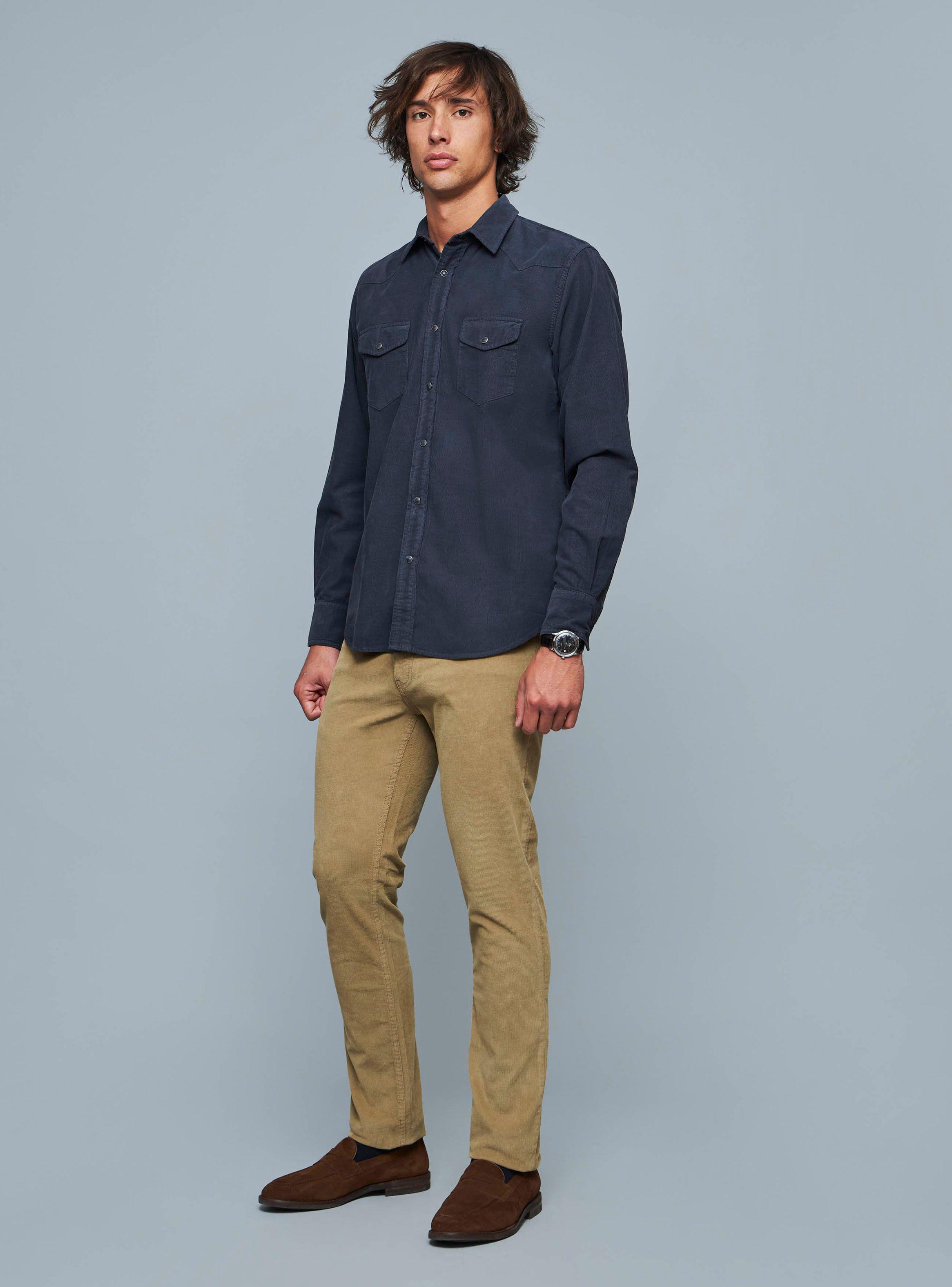 Camisa Casual Bolsillos-3