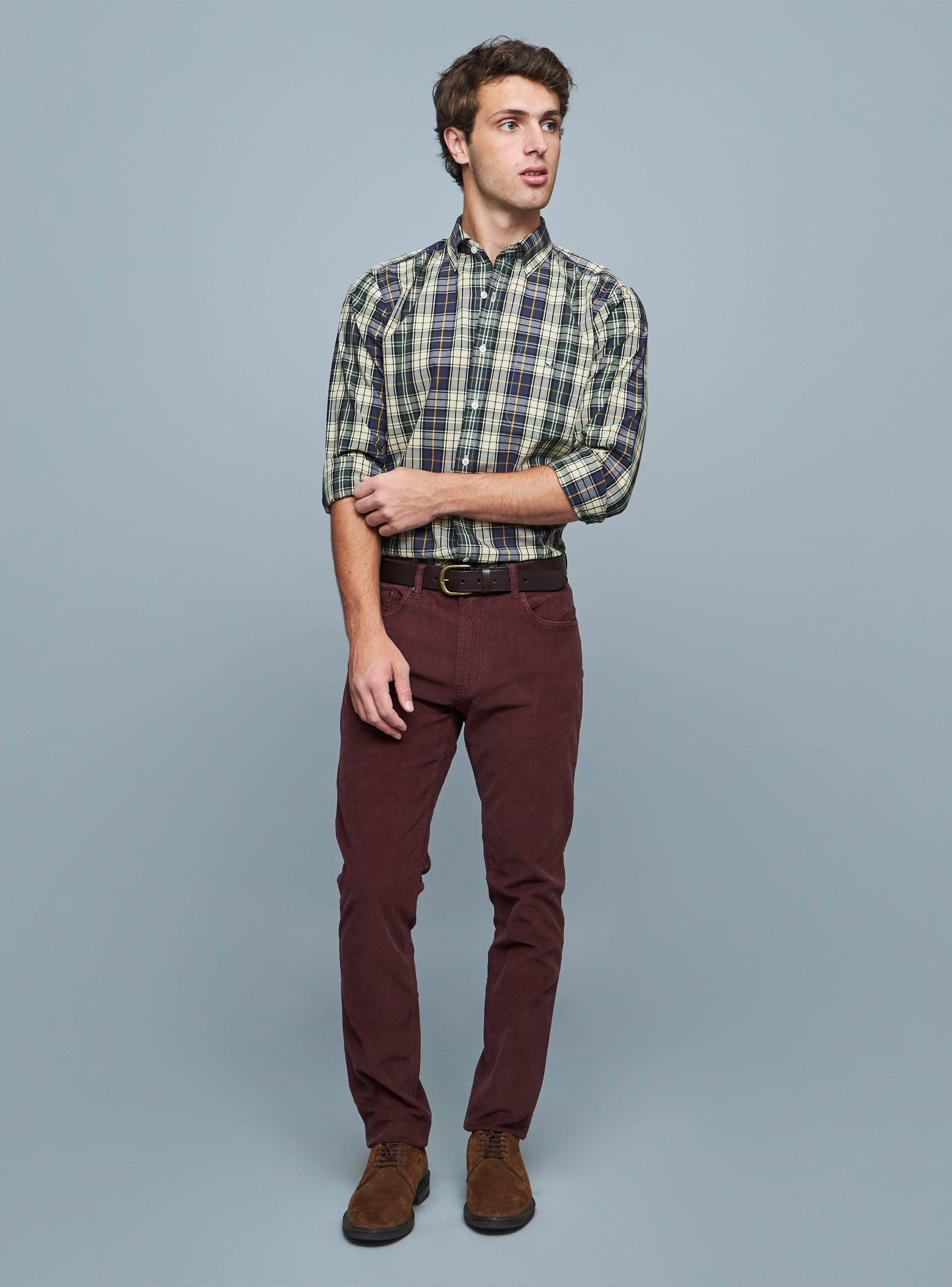 Camisa de Cuadros Casual-2