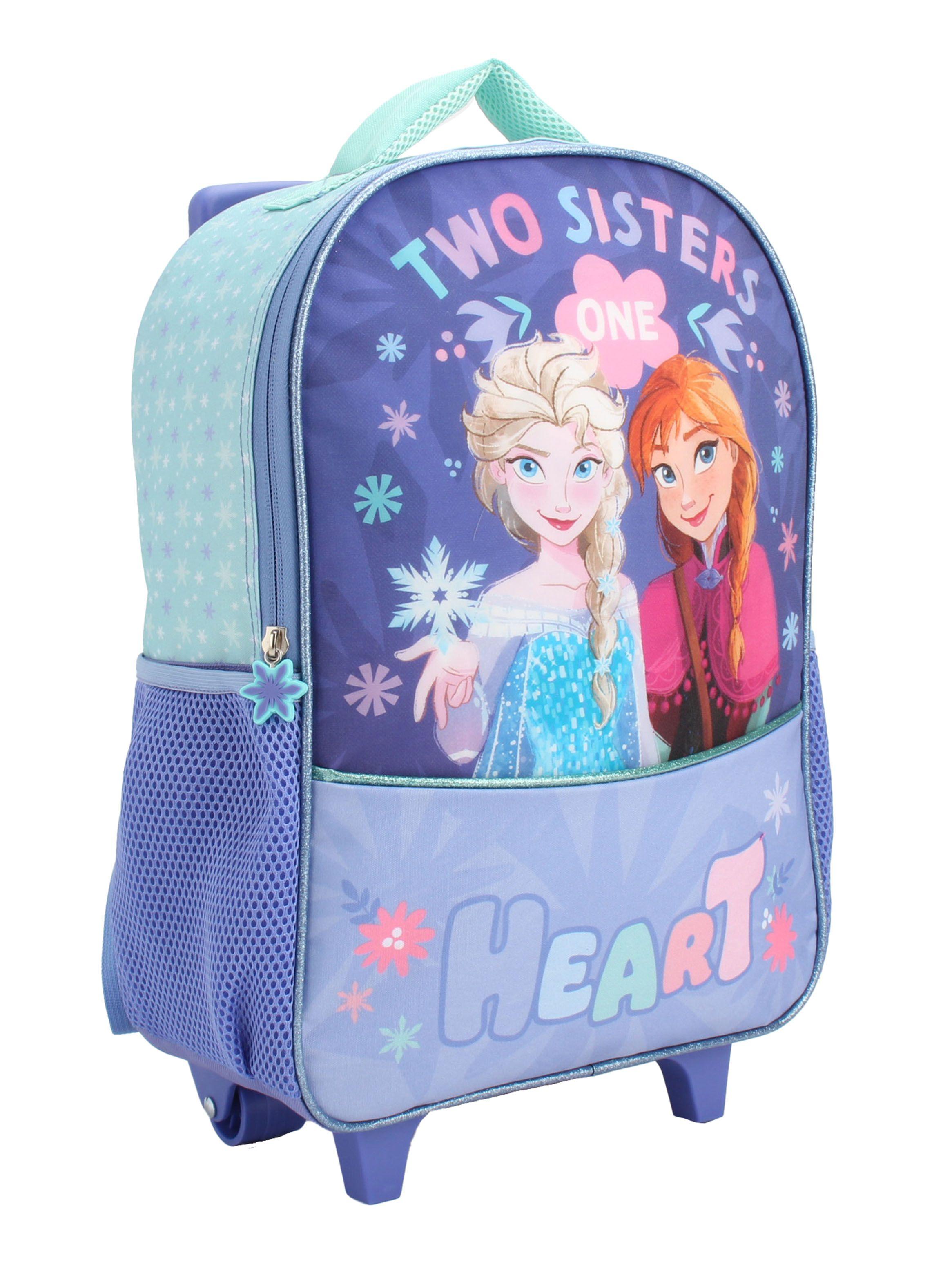 Mochile Infantil con Ruedas 15 Frozen Azul-2