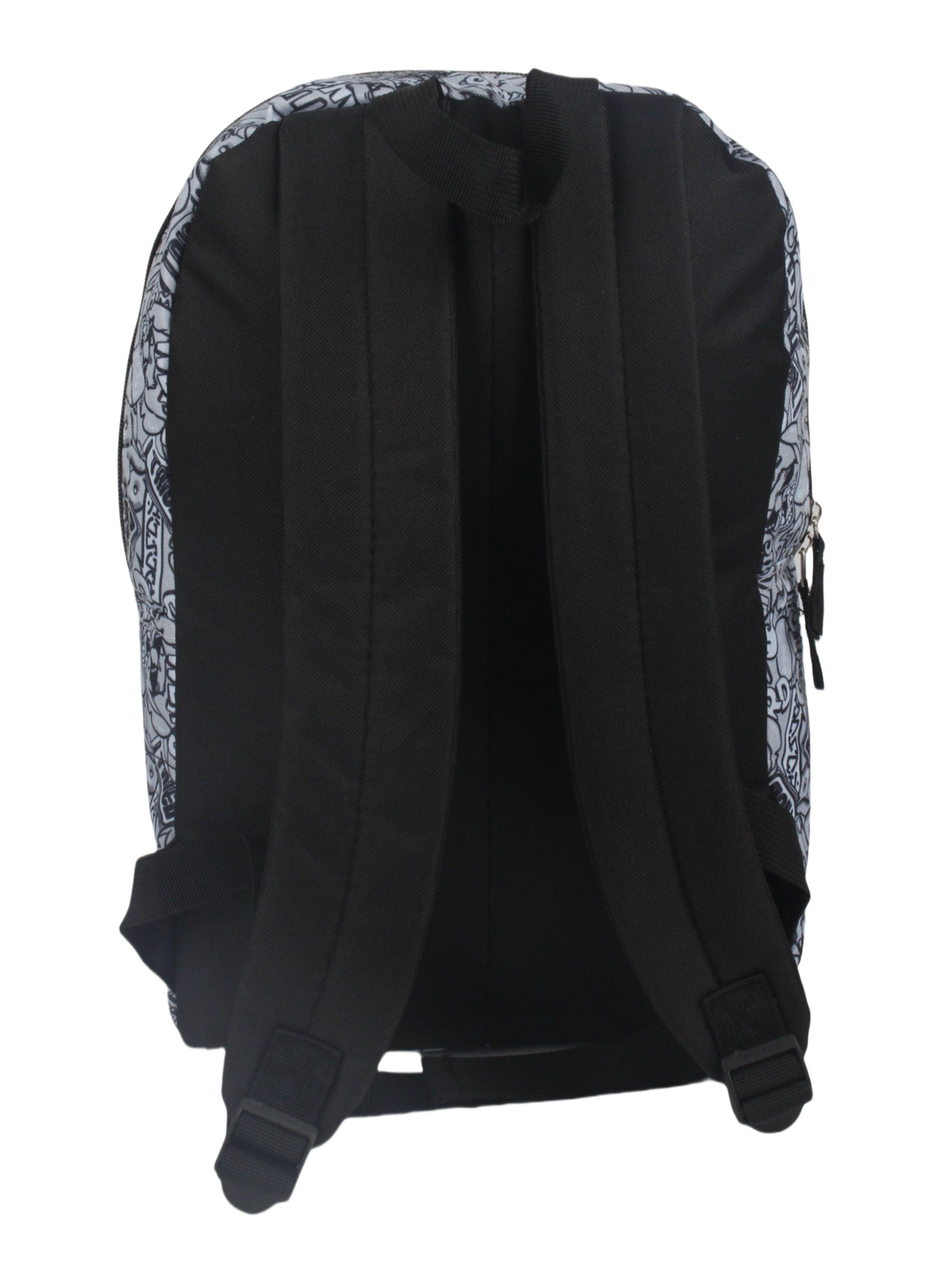 Mochila Juvenil Stich Parches Gris-1