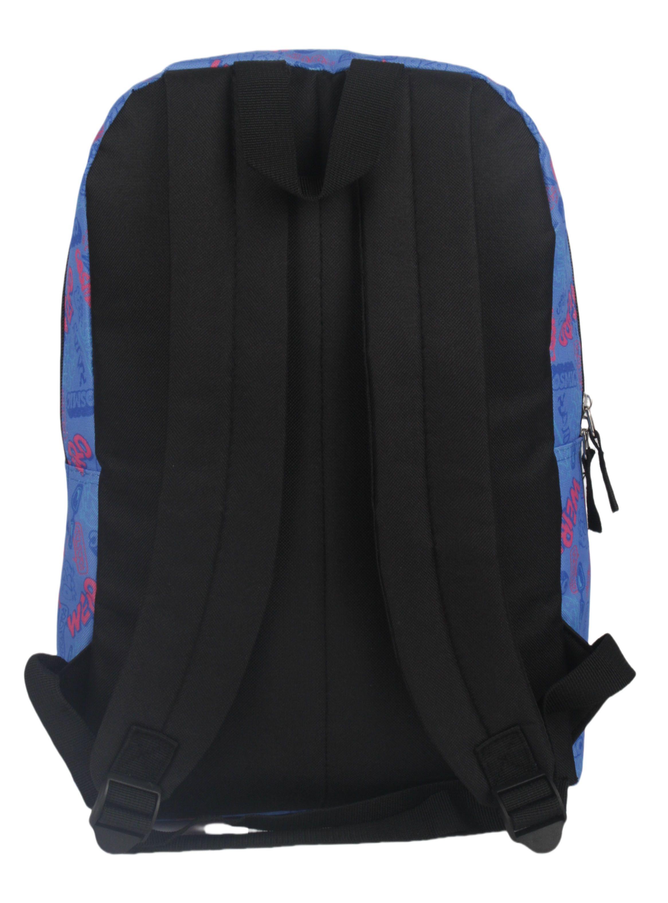 Mochila Juvenil Parches Royal-1