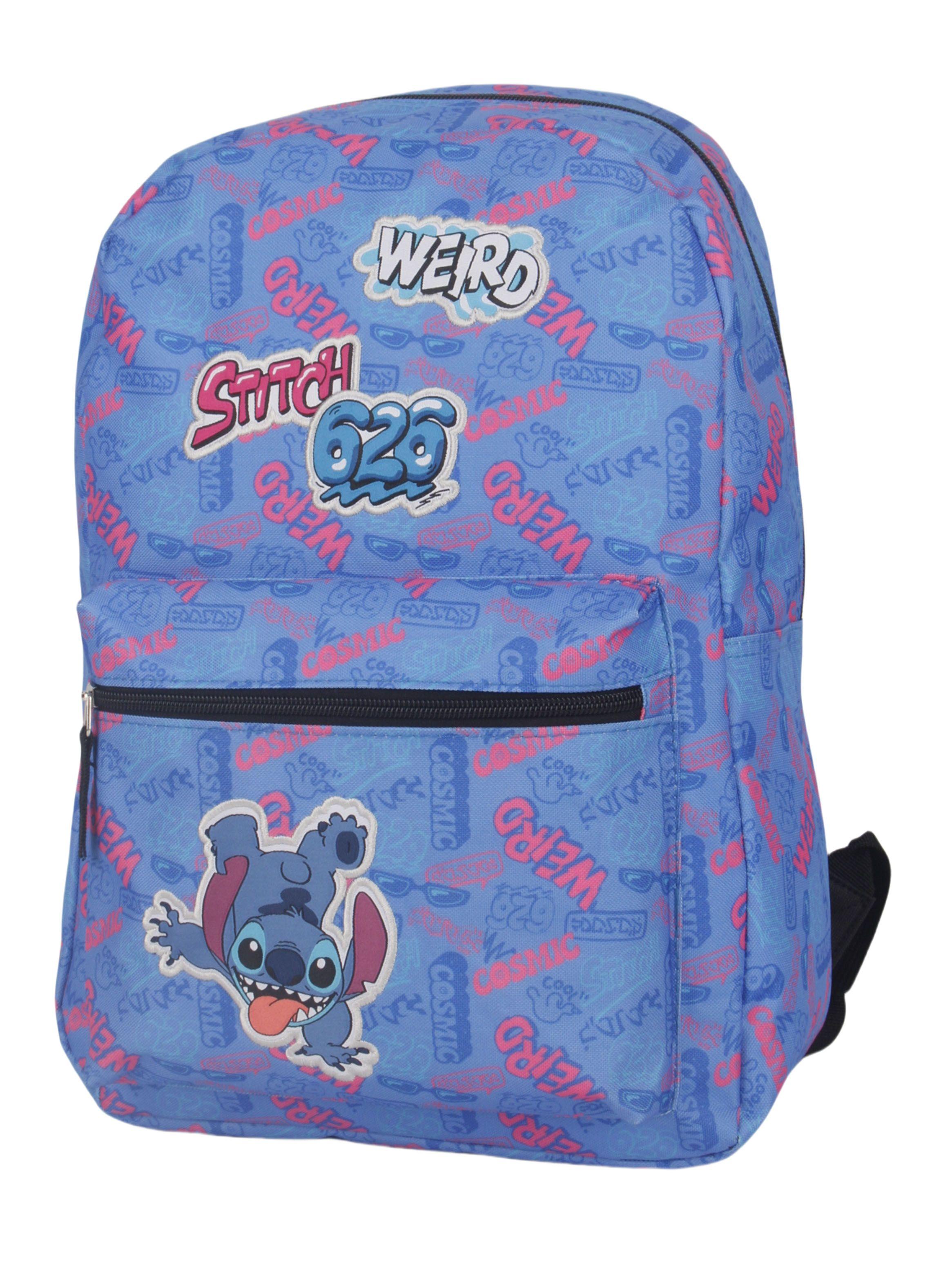 Mochila Juvenil Parches Royal-2