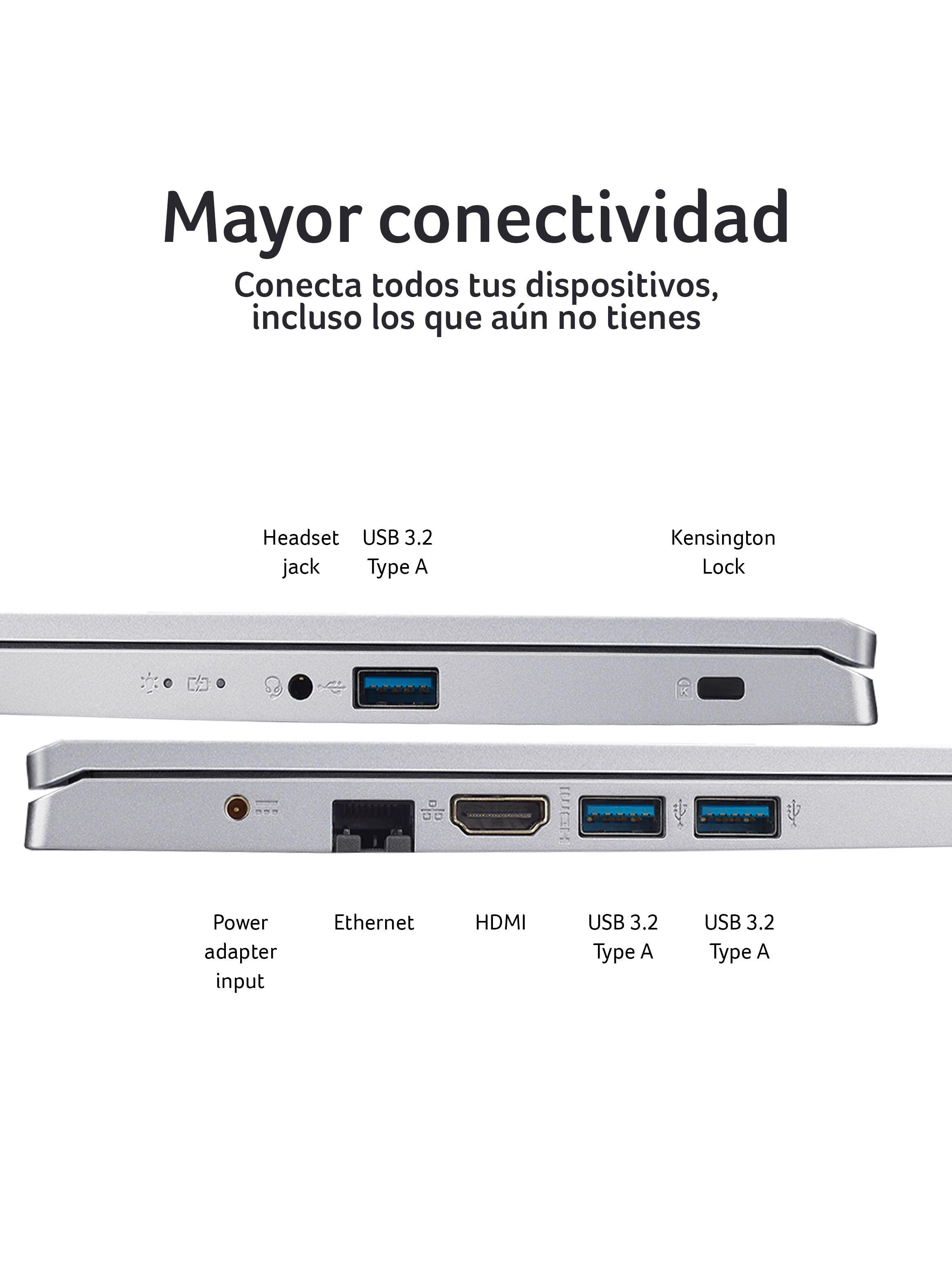 Notebook Aspire 3 A315-59-58YL-2 Intel Core i5 10 Núcleos Iris Xe Graphics 32GB RAM 512GB SSD 15.6" FHD-6