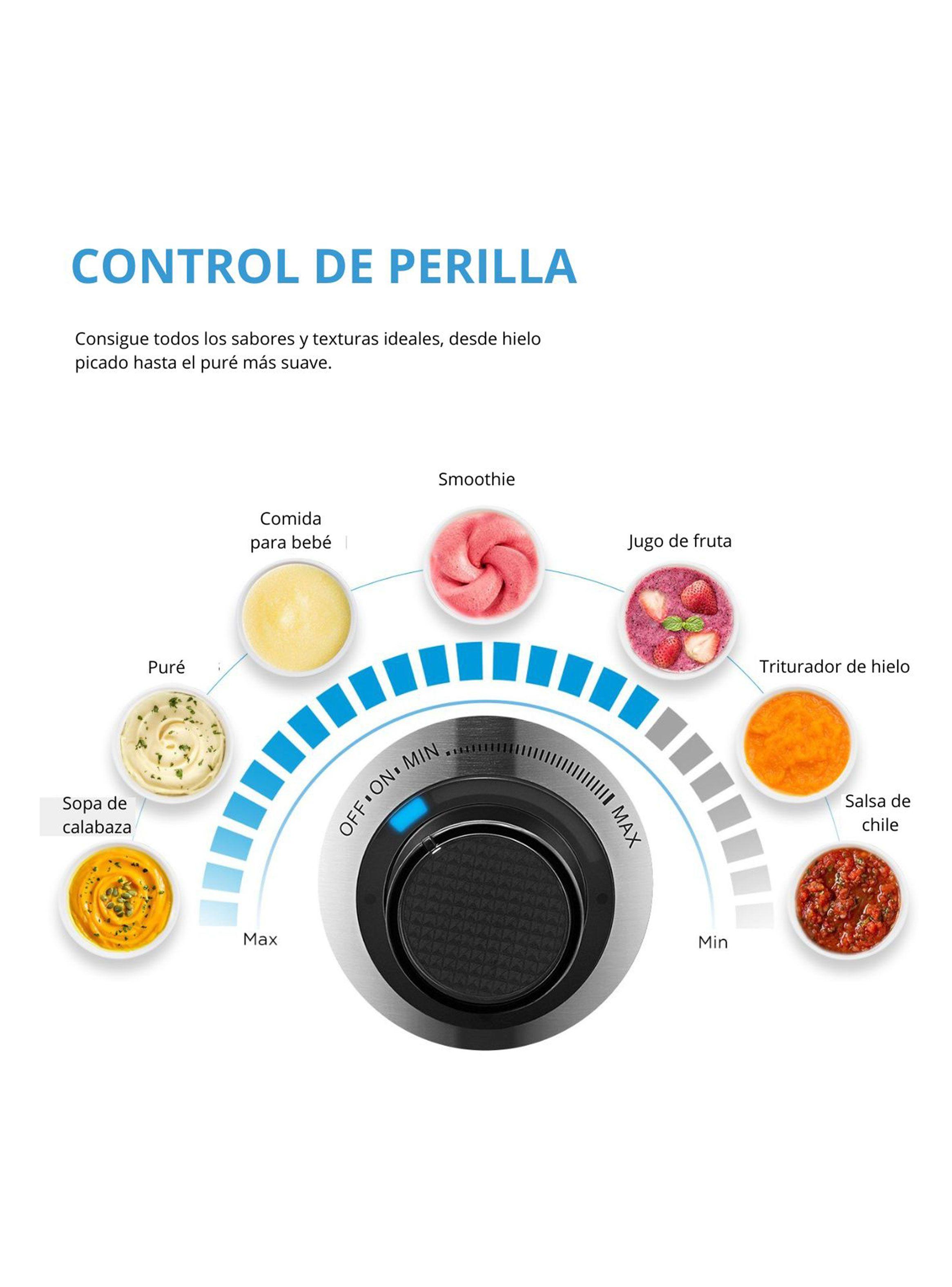 Licuadora 1.5 Litros 1000W MJ-BL7006SS 8 Cuchillas-7
