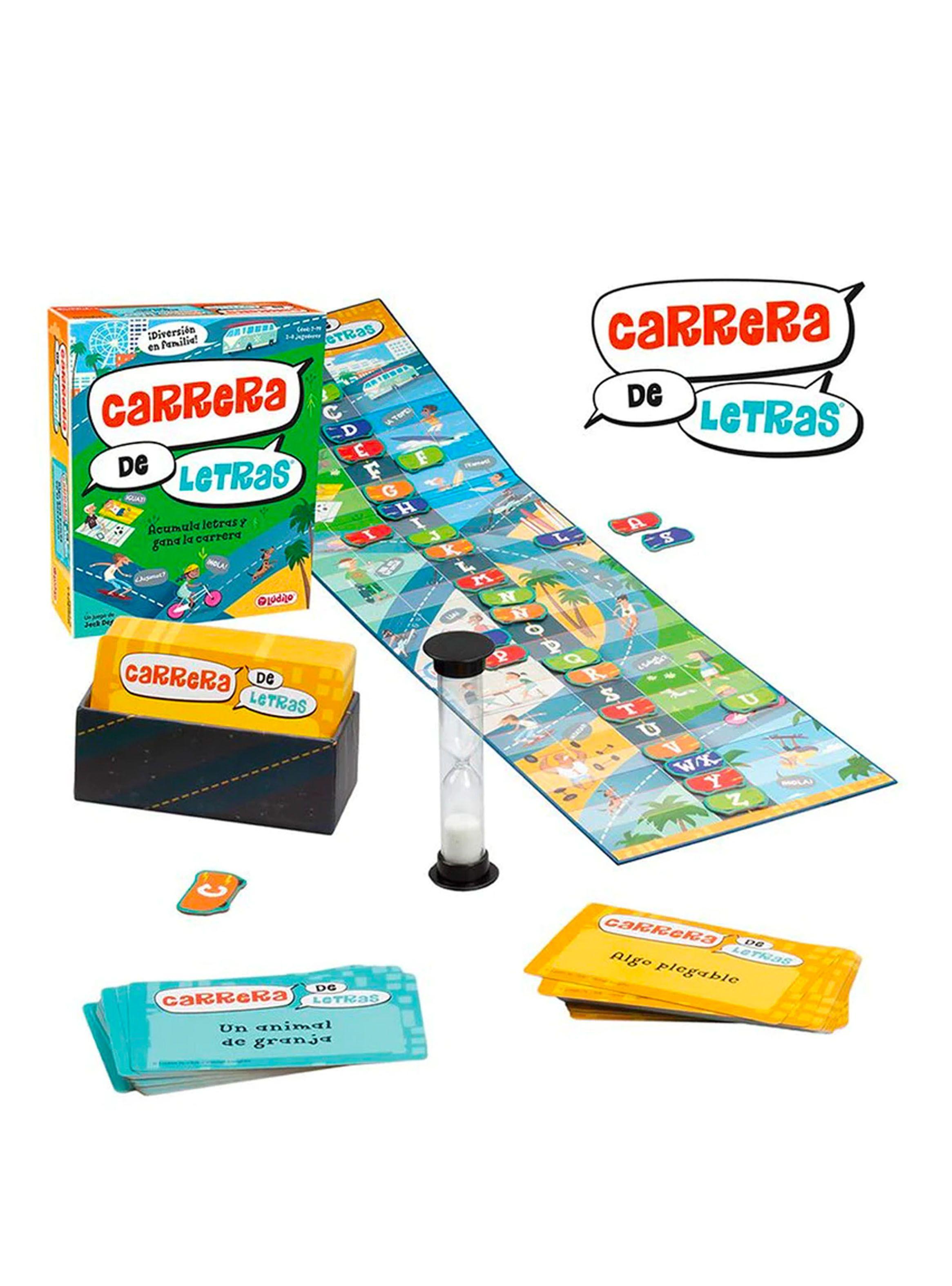 Ludilo Juego Carrera de letras Caramba-3