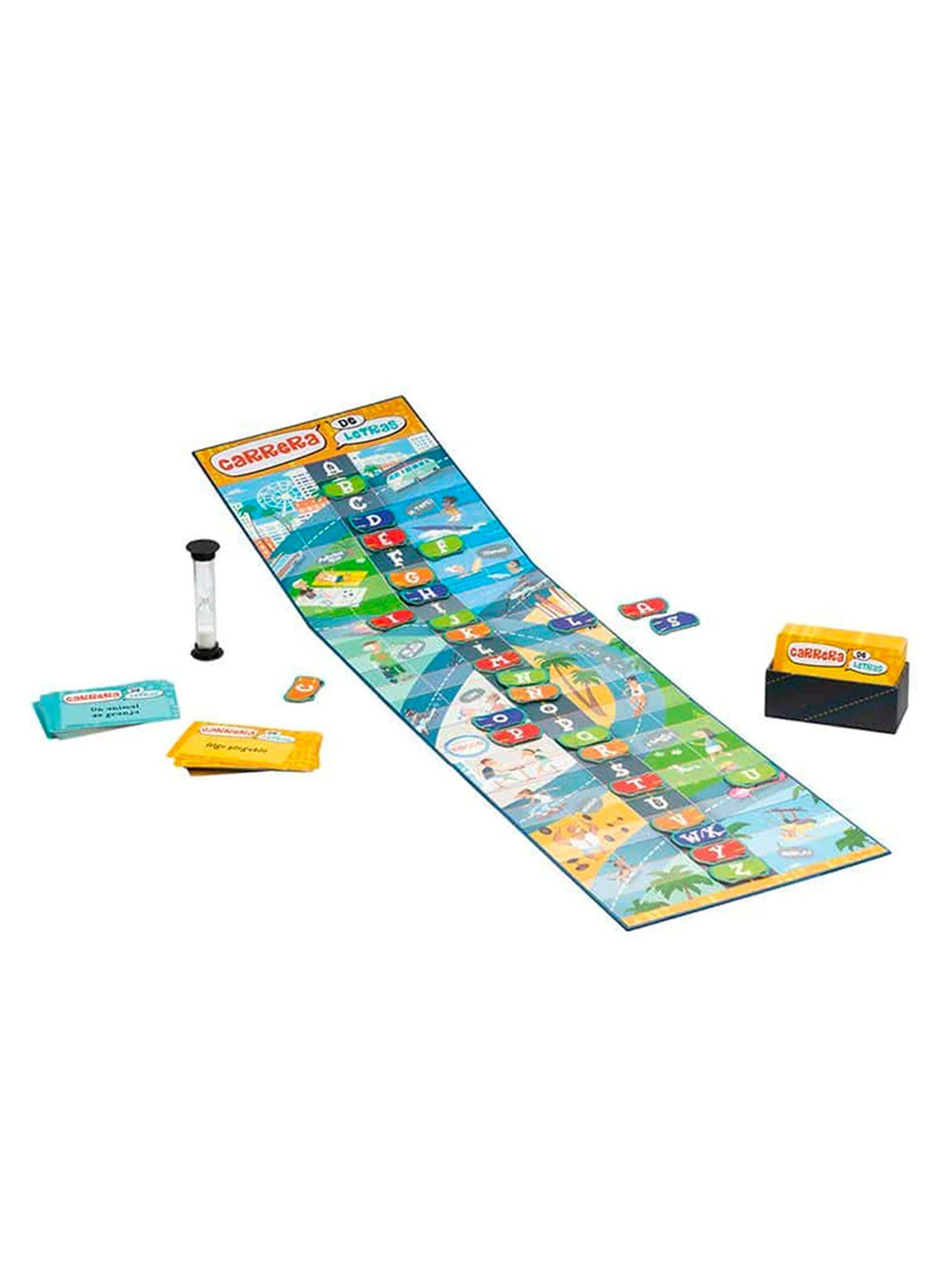 Ludilo Juego Carrera de letras Caramba-1