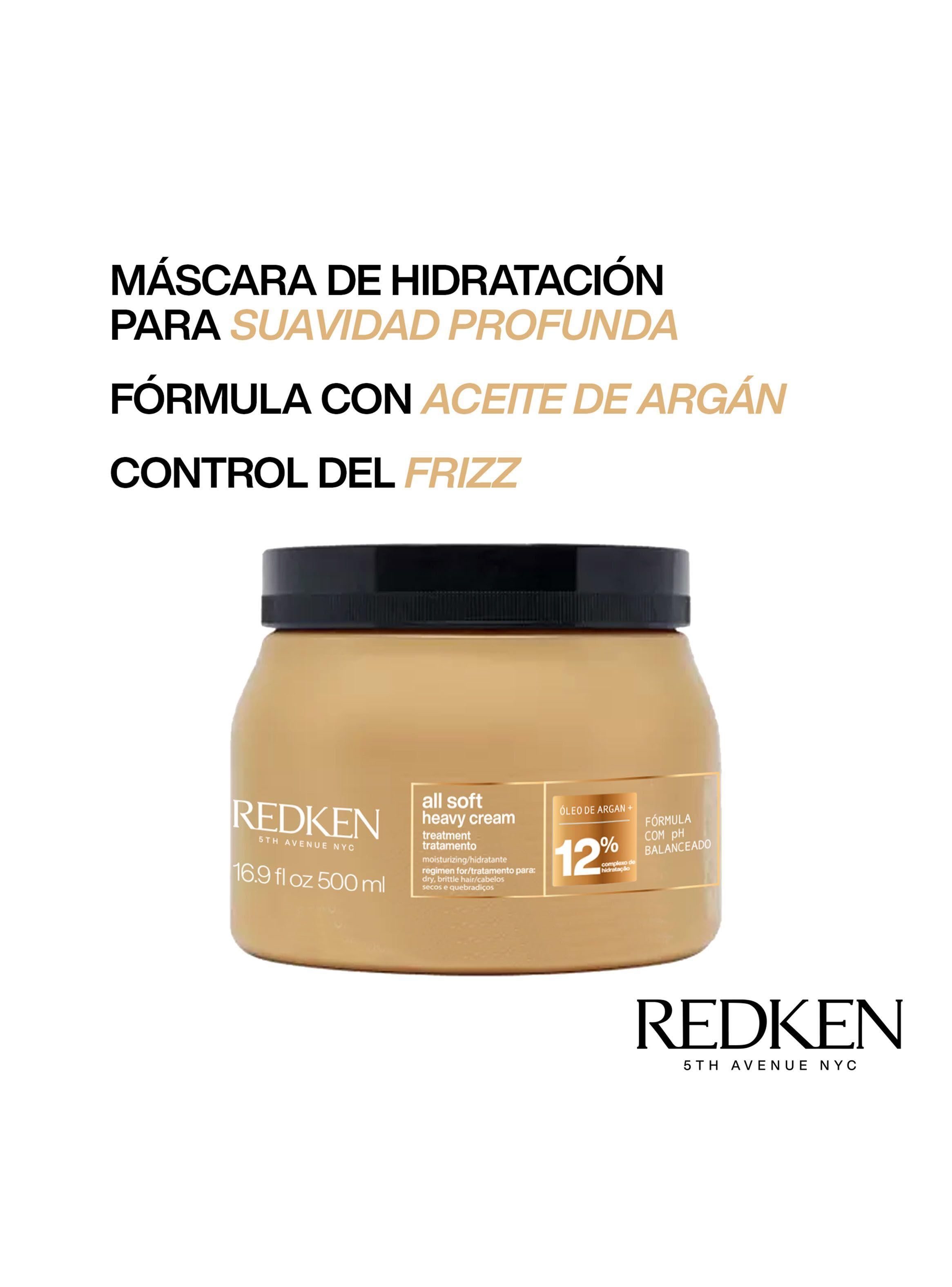 Máscara de Tratamiento XL Hidratante Cabello Seco Heavy Cream All Soft 500ml-4