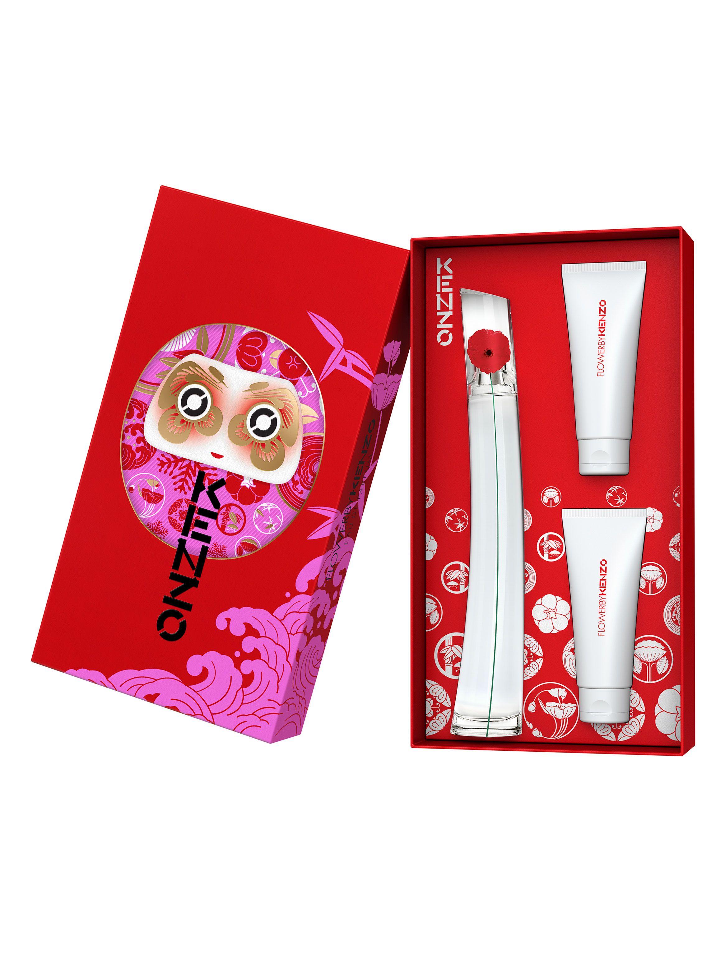 Set Perfume Flower By Kenzo EDP Mujer 100 ml+ Gel de Ducha 75 ml+ Loción corporal 75 ml-2