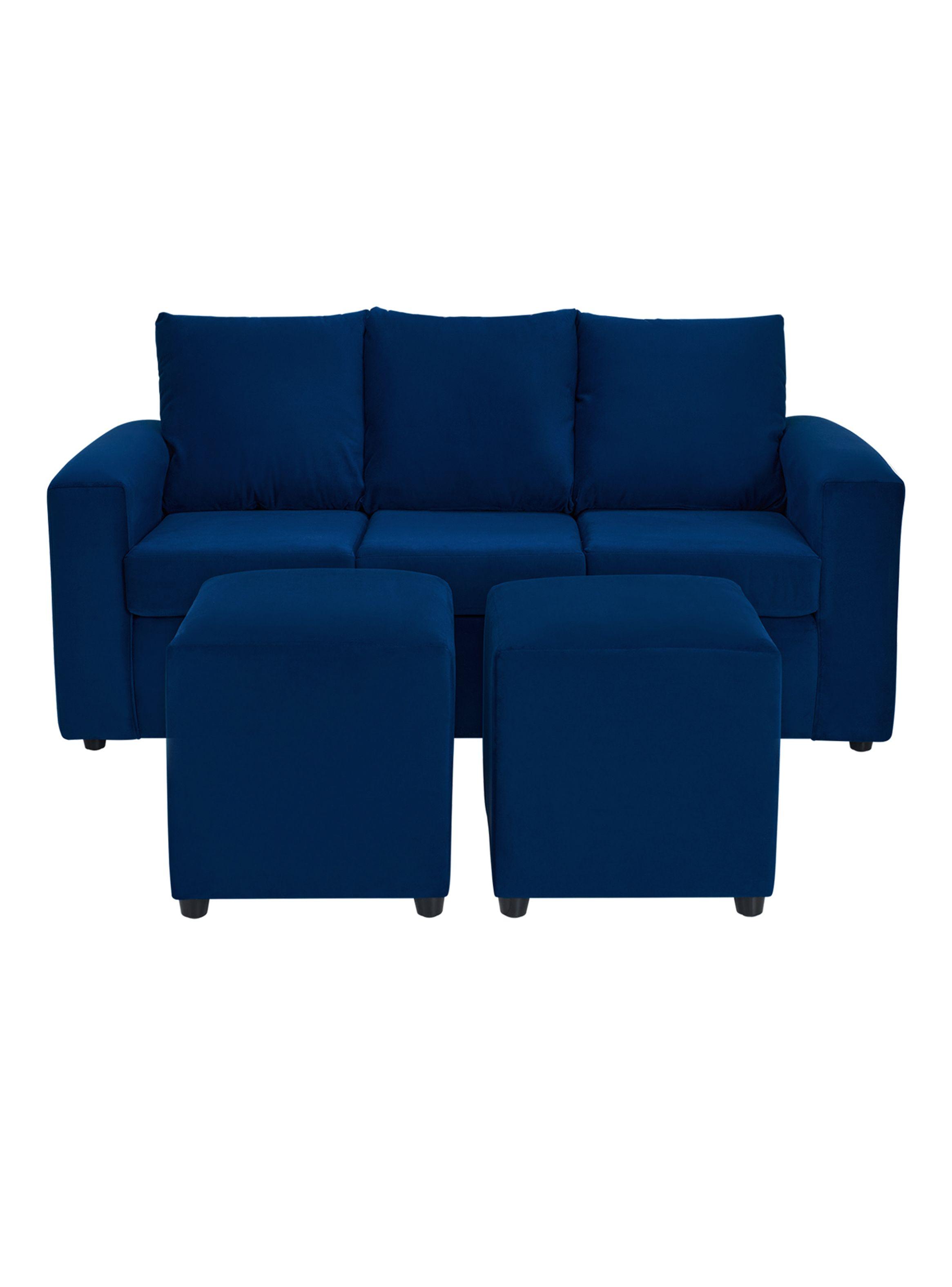 Sofá Kendy 3C + 2 Poufs-0
